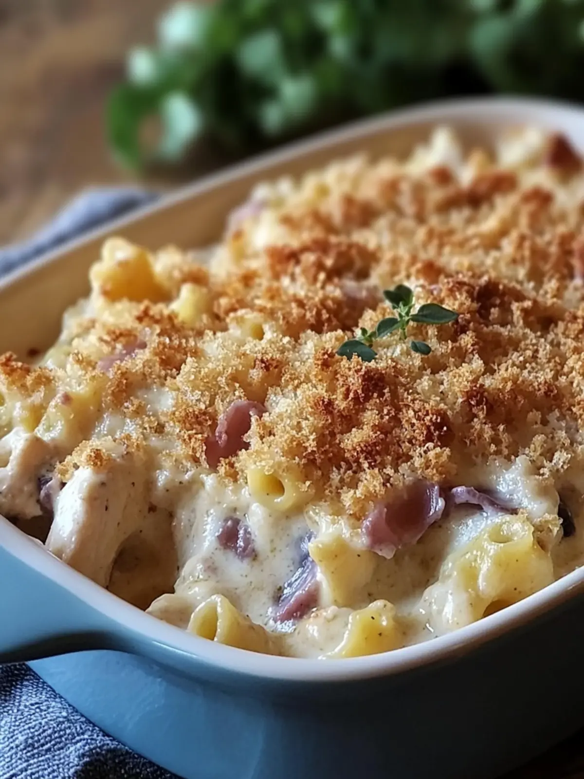 Delicious Chicken Cordon Bleu Casserole