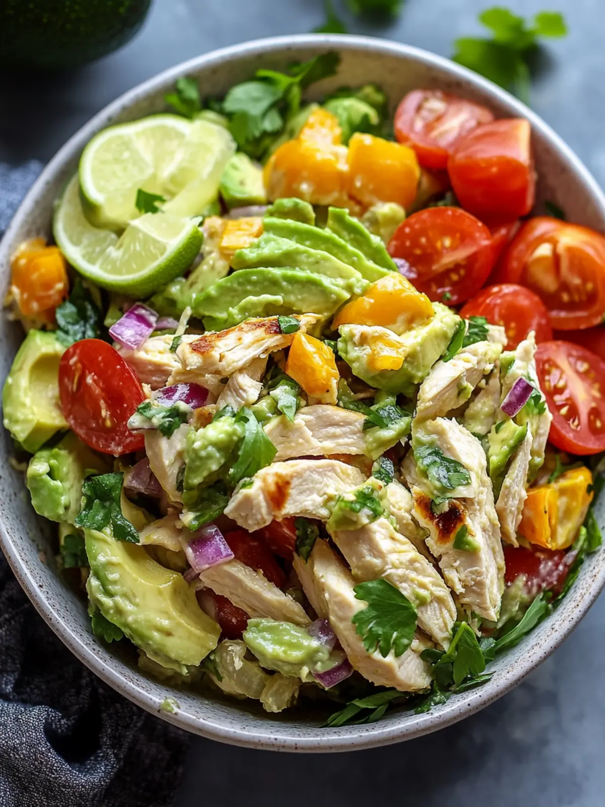 Avocado Chicken Salad