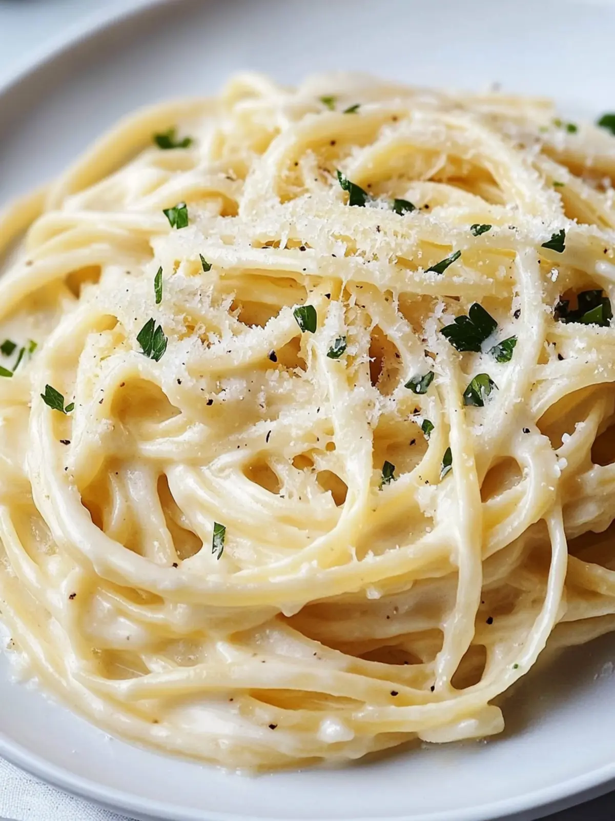 Pasta Alfredo Cottage Cheese