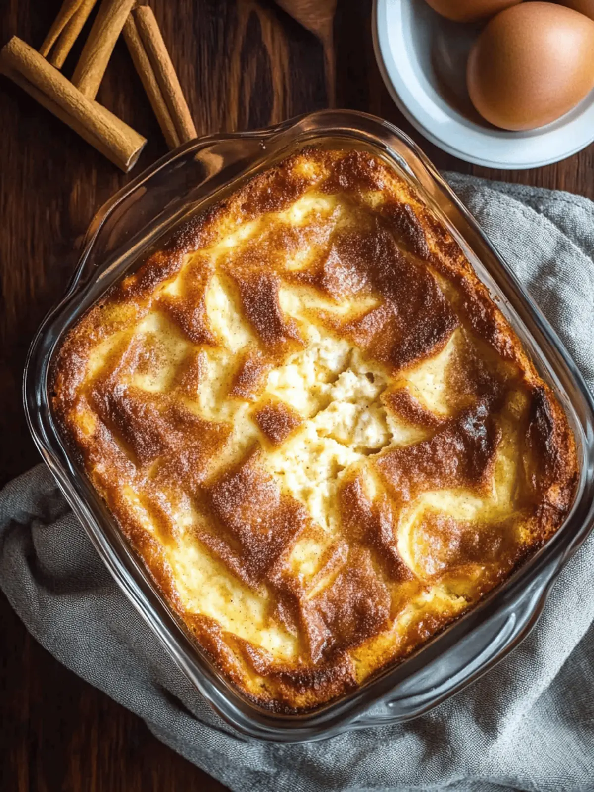 Apple Cinnamon Cottage Cheese Bake