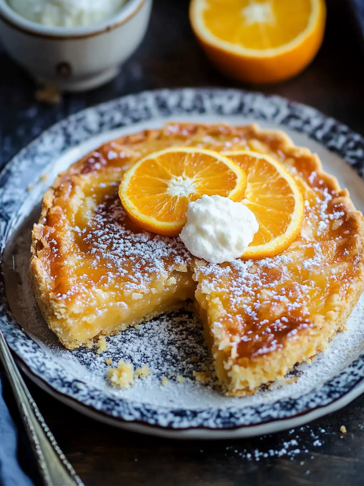Portokalopita - Greek Orange Pie