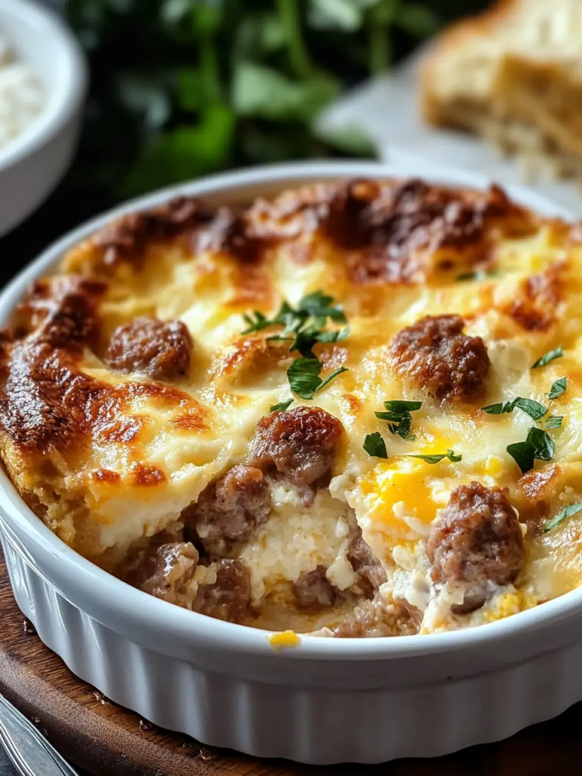 Easy Sausage and Egg Casserole
