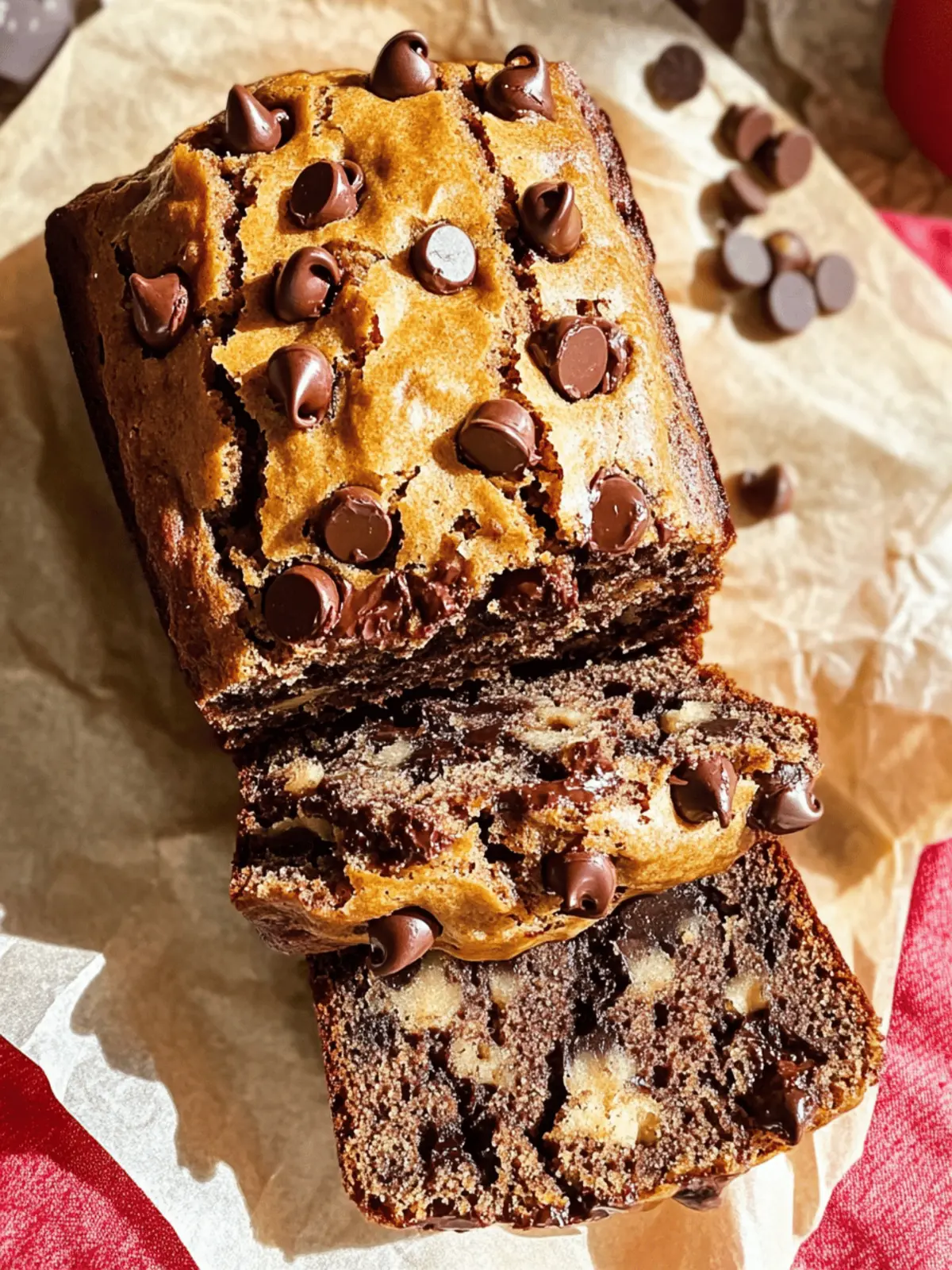 Brown Butter Chocolate Chip Banana Bread