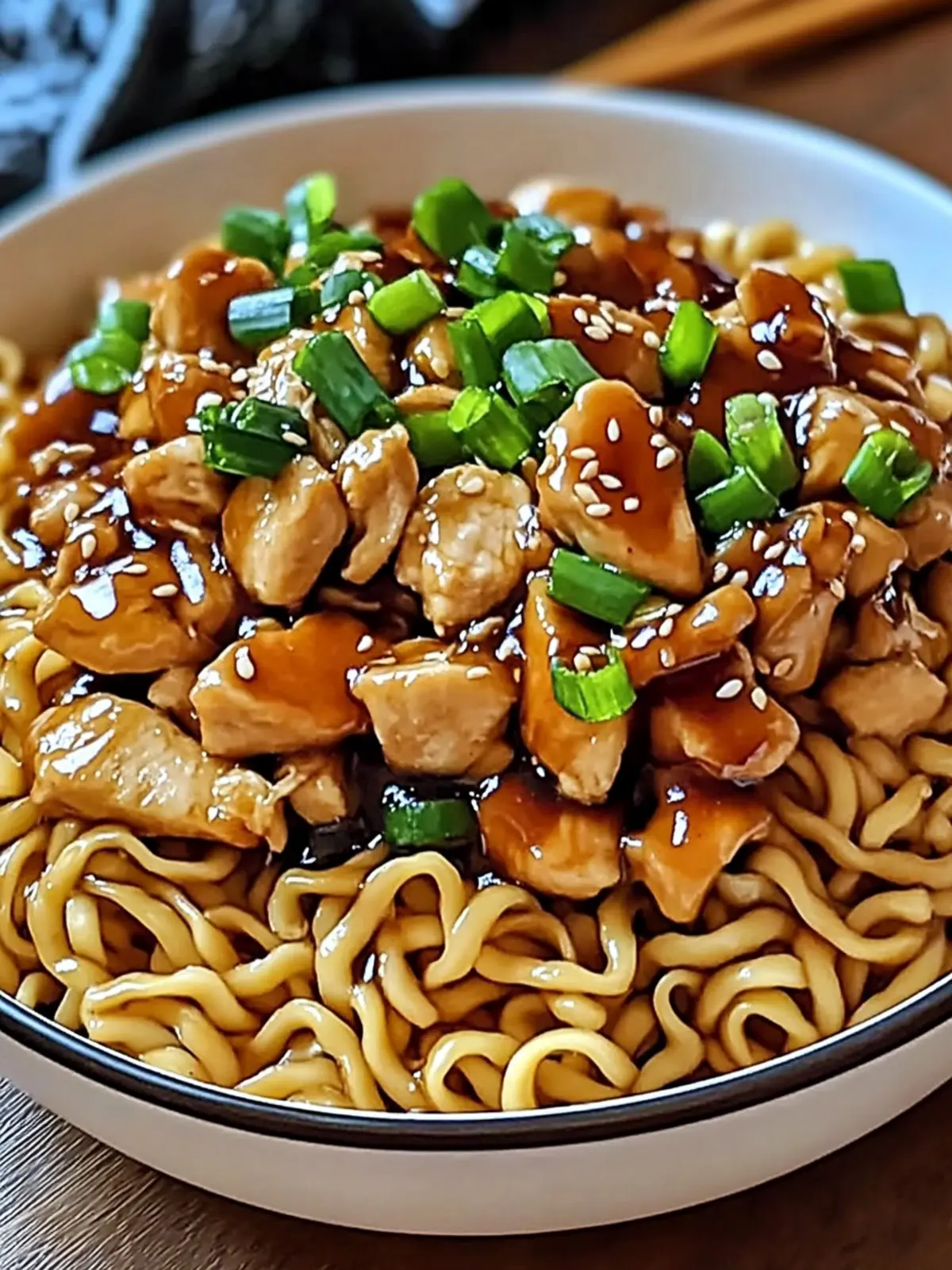 Chicken Teriyaki Noodles