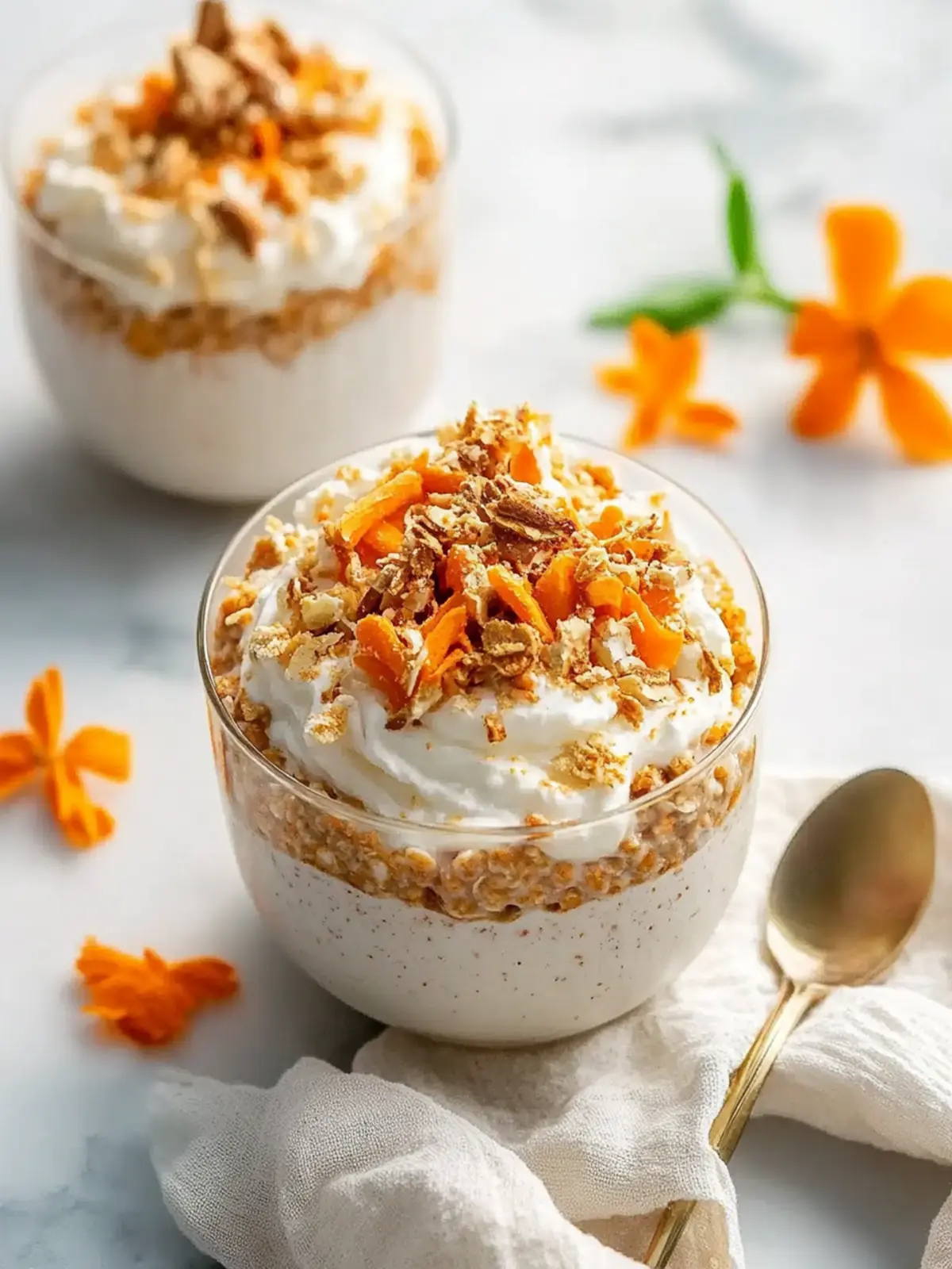 Carrot Cake Overnight Oats