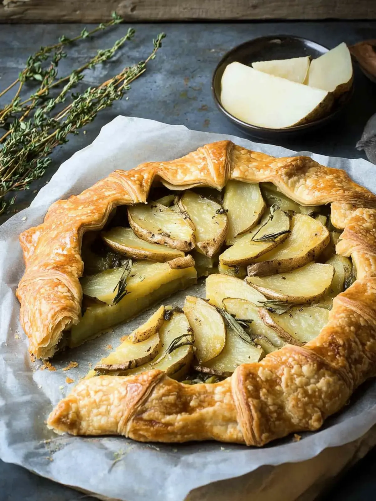 Savory Potato Galette