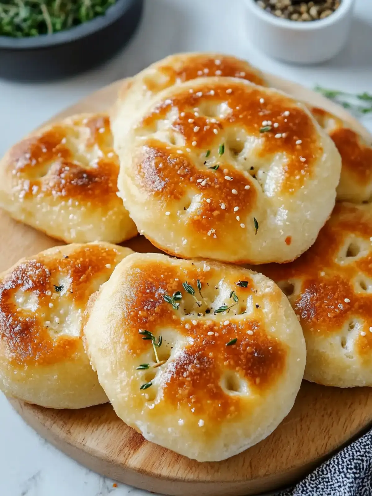 Crispy Mini Focaccia