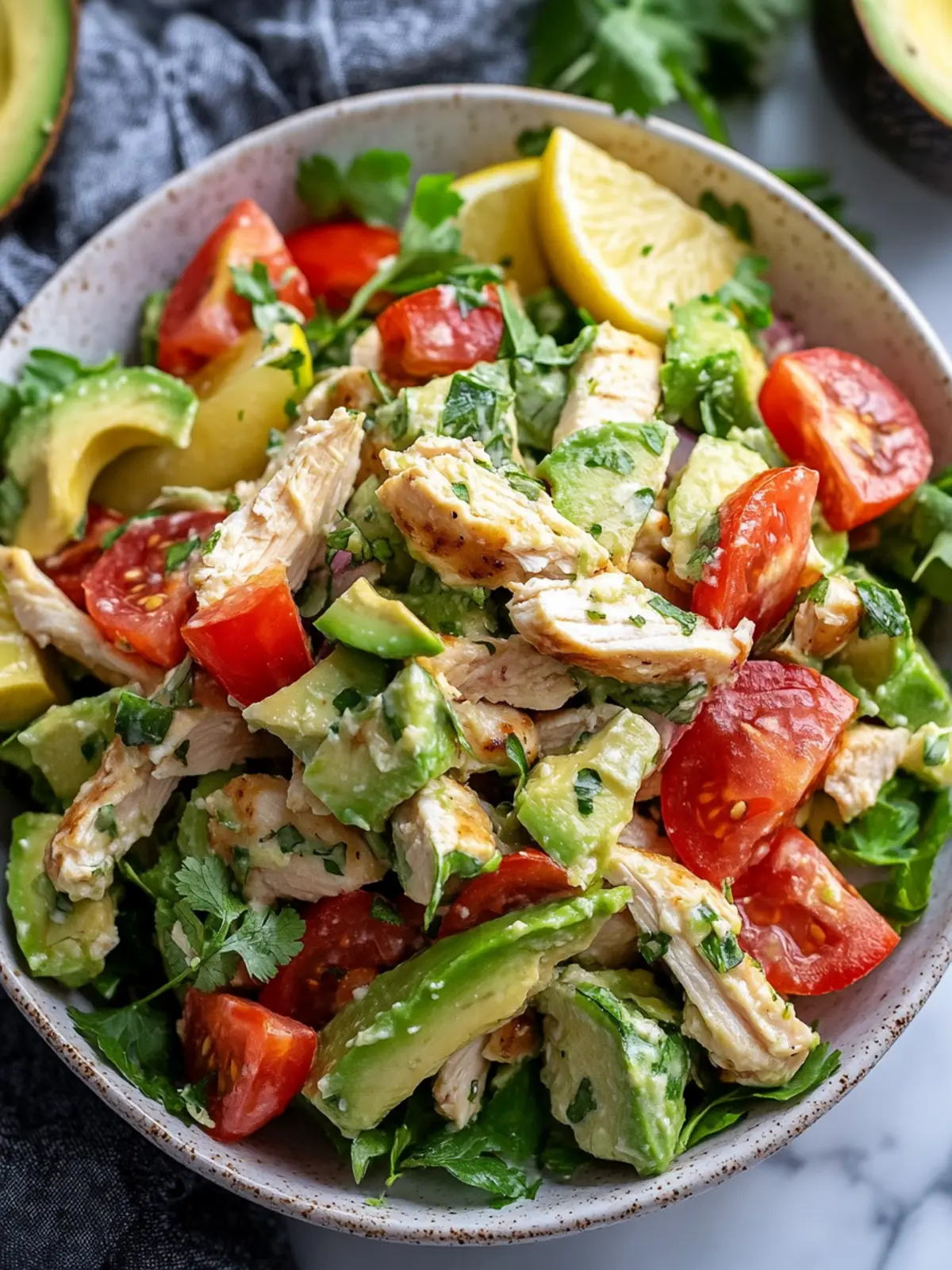 Avocado Chicken Salad