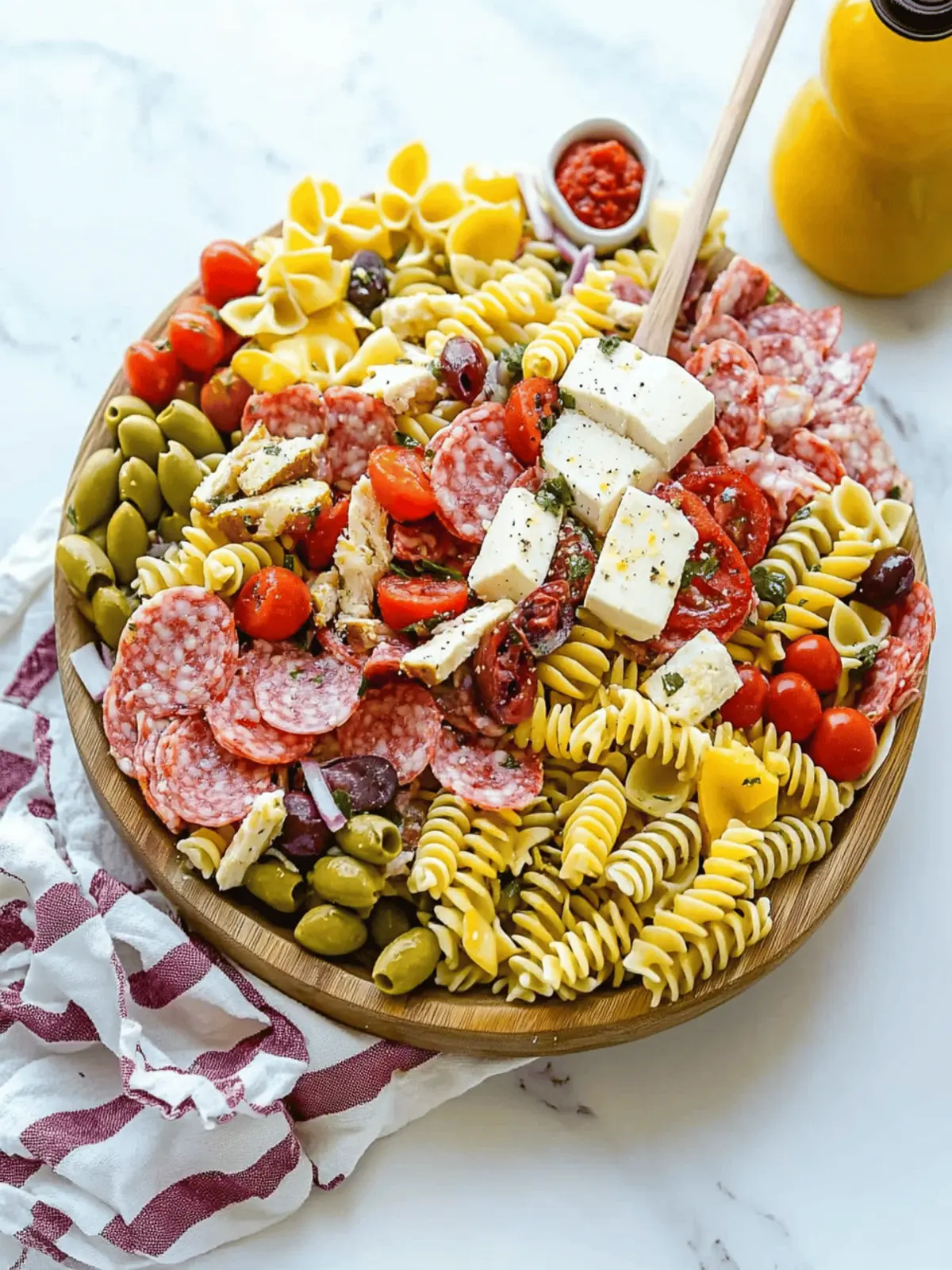Italian Antipasto Pasta Salad