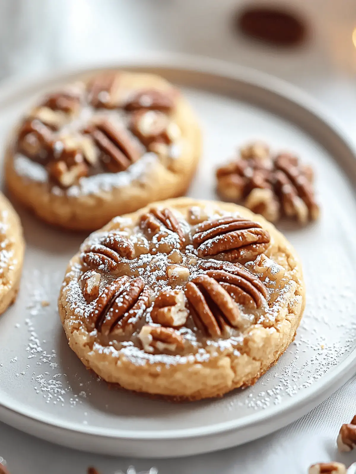 Pecan Pie Bliss Cookies