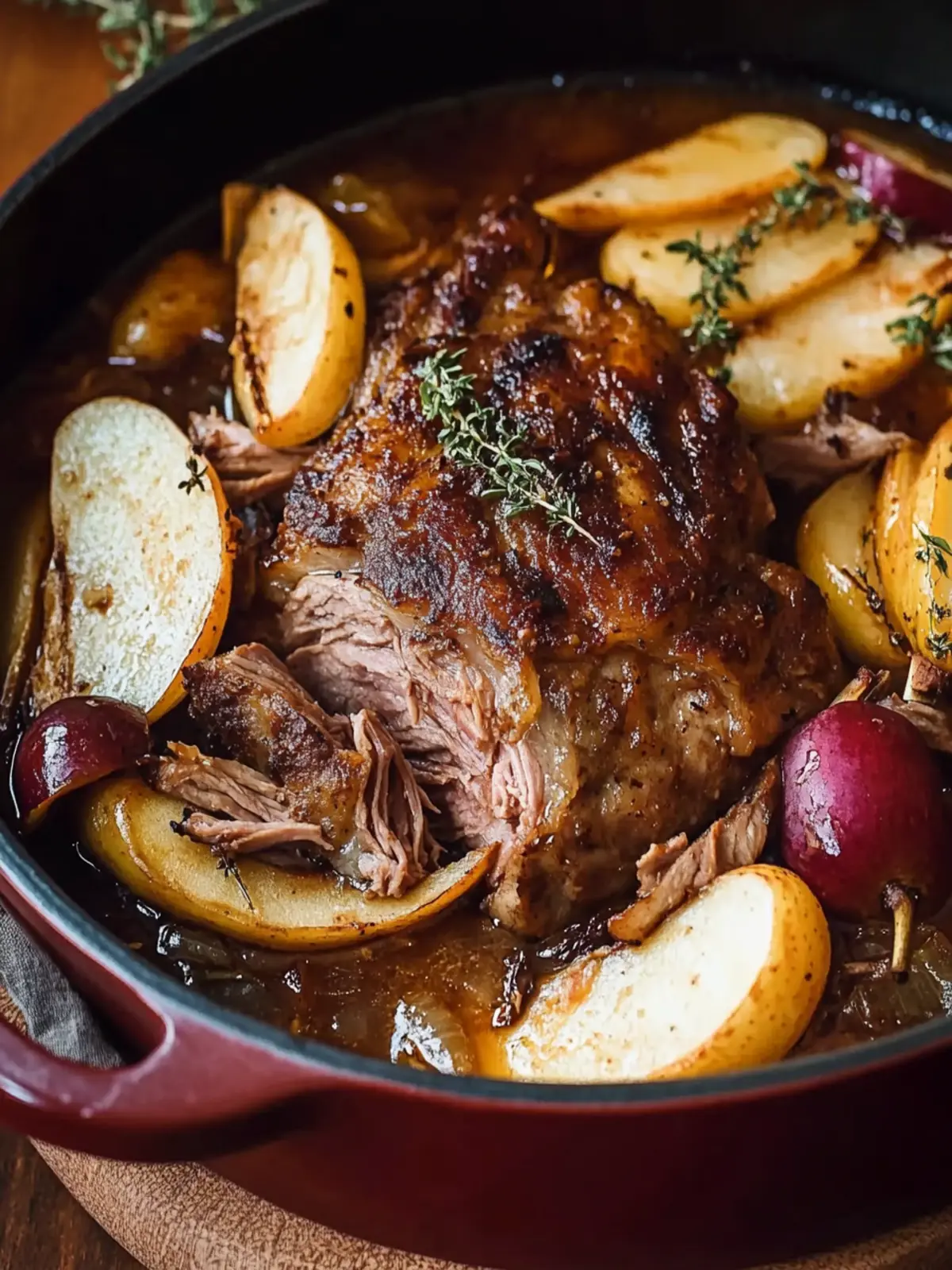 Best Apple Cider Braised Pork Shoulder
