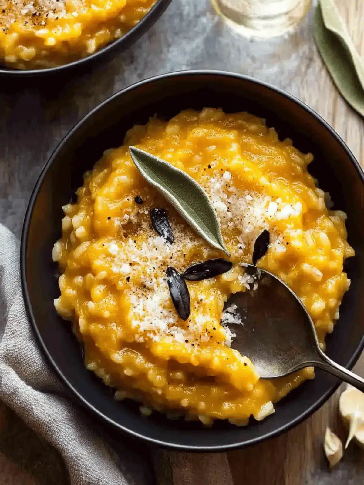 Creamy Baked Pumpkin Risotto
