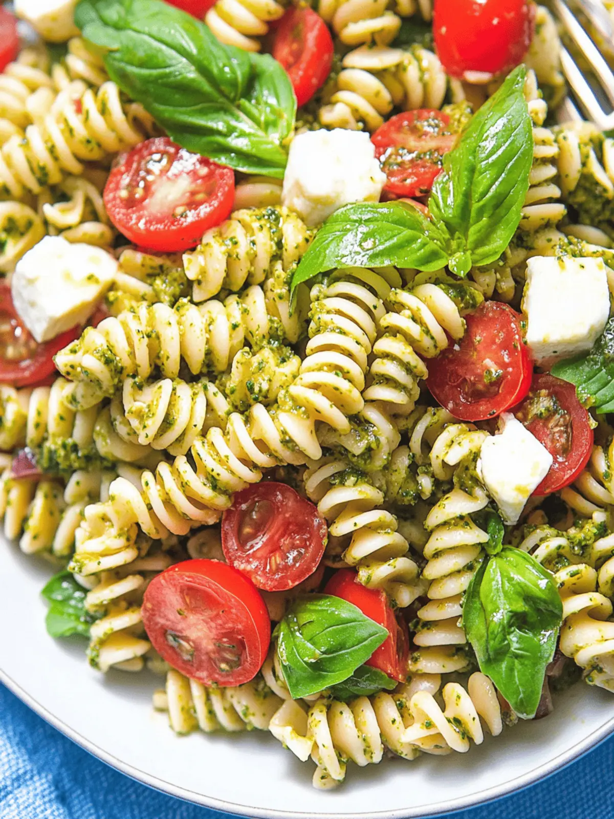 Pesto Pasta Salad Recipe