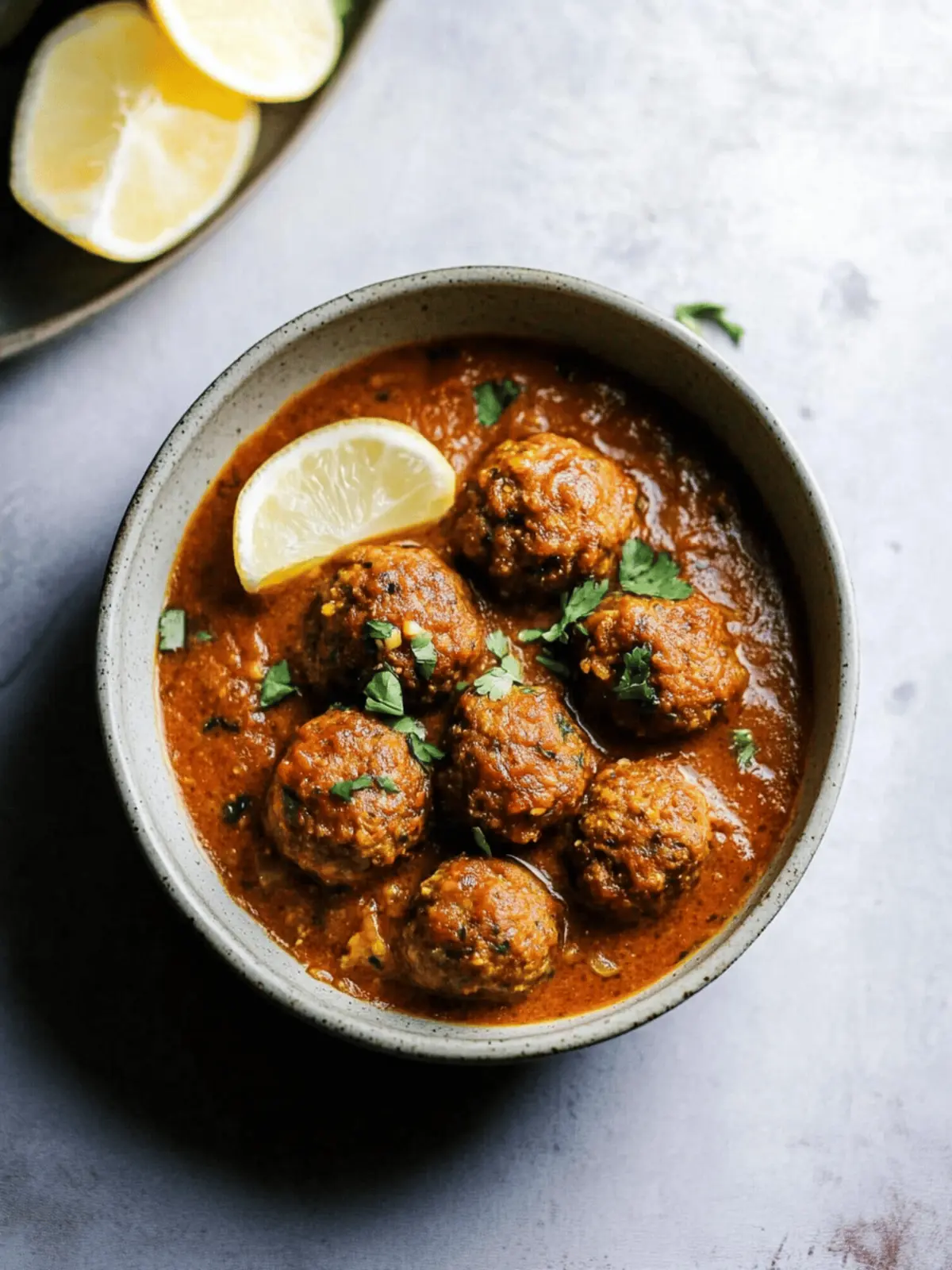 Meatball Curry | Kofta Curry