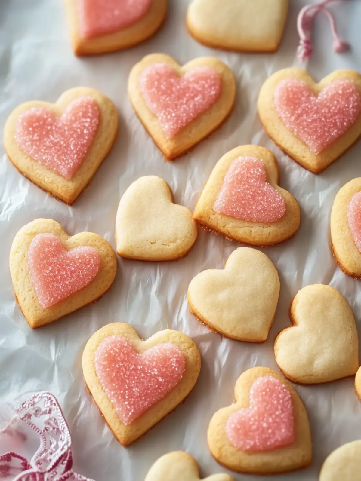 Heart-Shaped Sugar Cookies