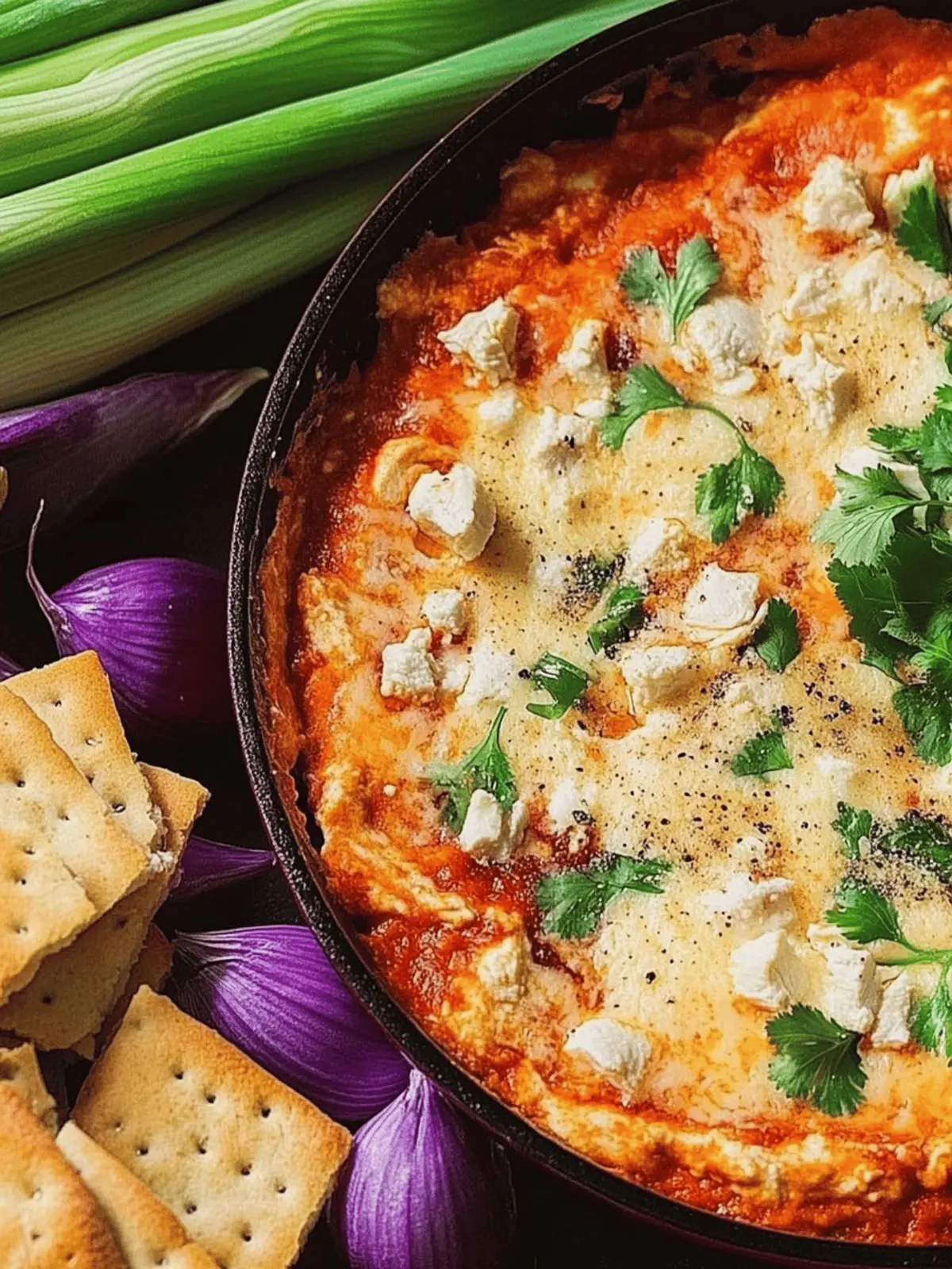 Smoked Buffalo Chicken Dip