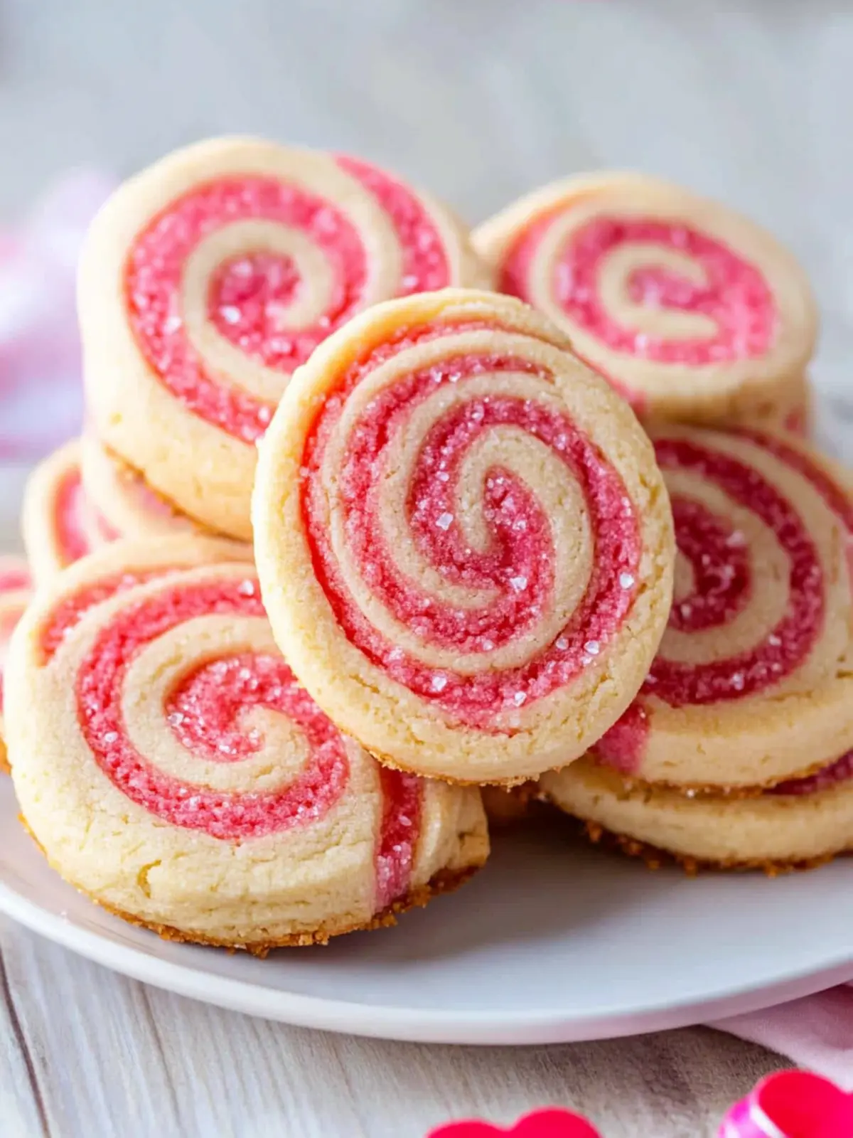 Valentine's Day Swirl Cookies