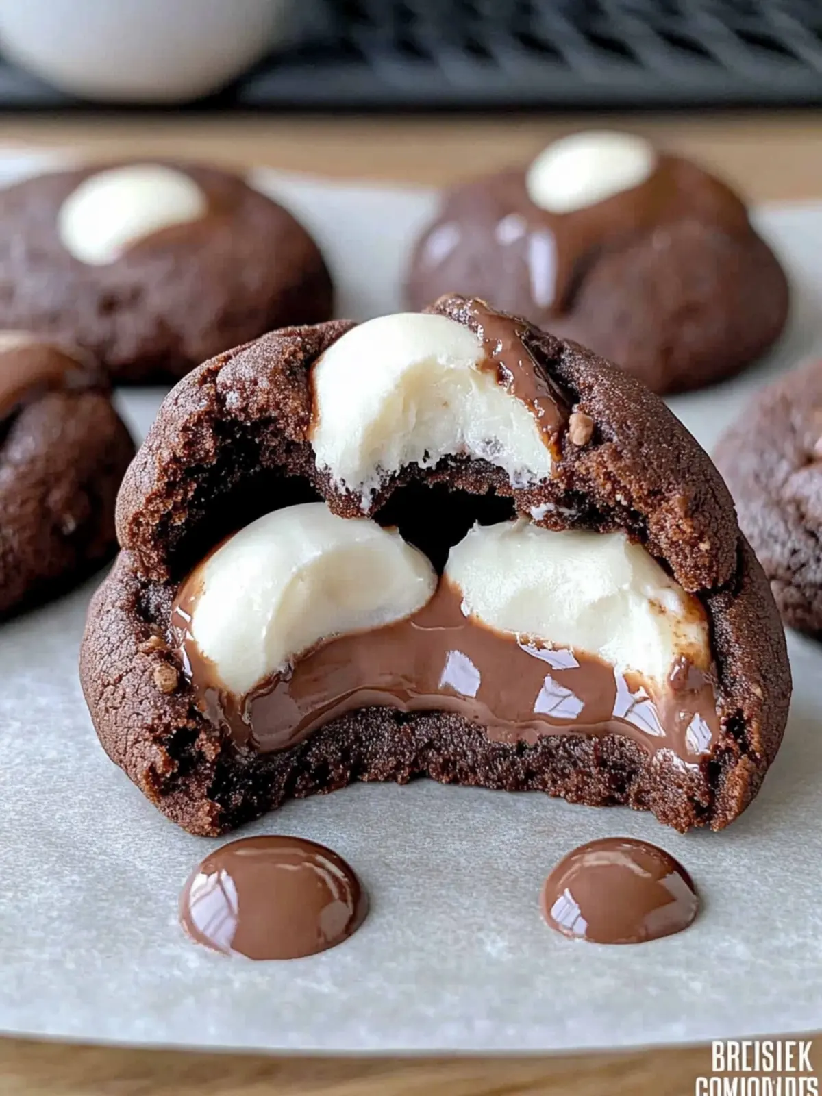 Gluten Free Hot Cocoa Cookies