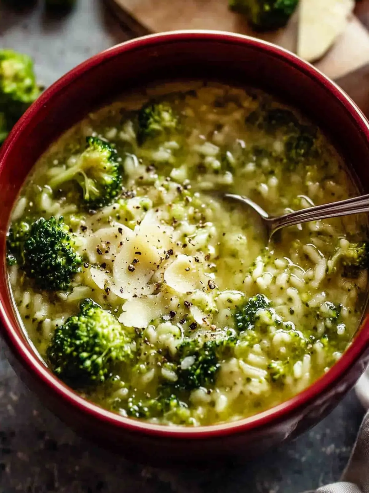Warming Italian Broccoli Soup