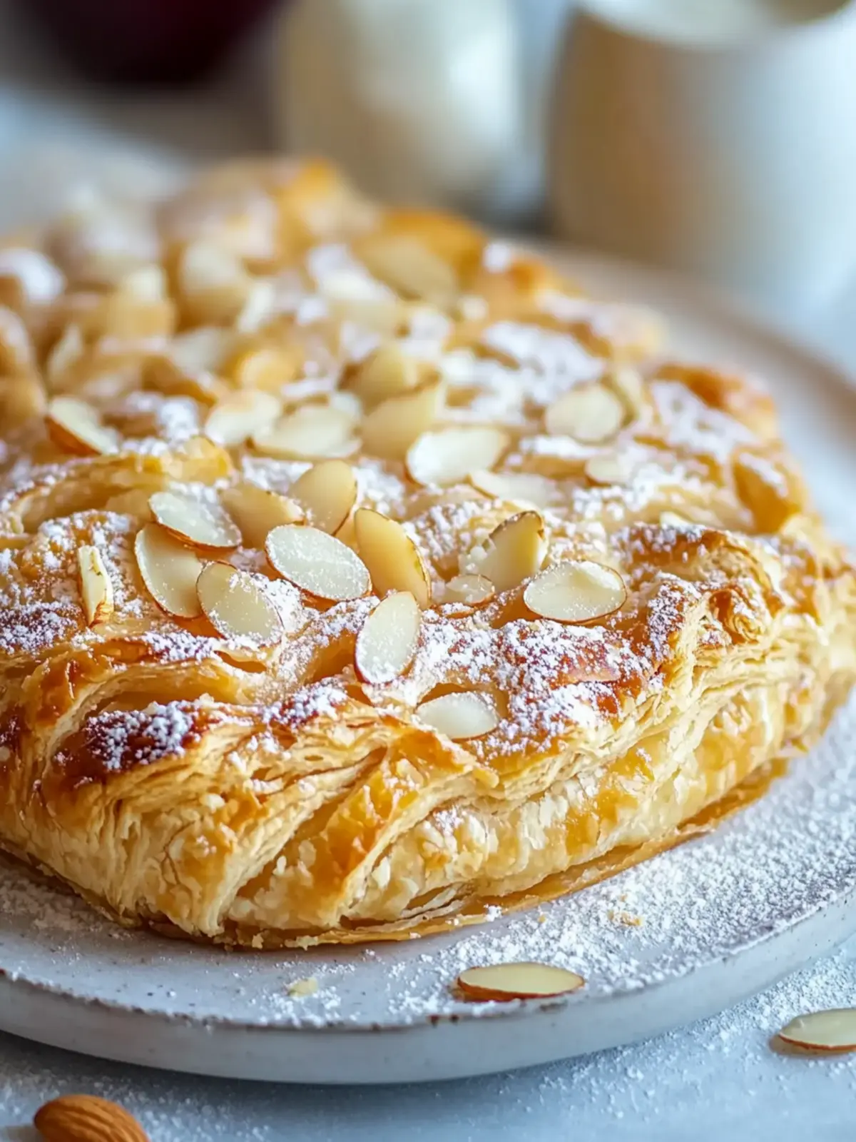 Flaky Sweet Almond Pastry