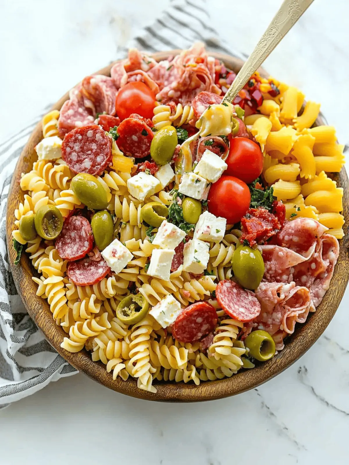 Italian Antipasto Pasta Salad