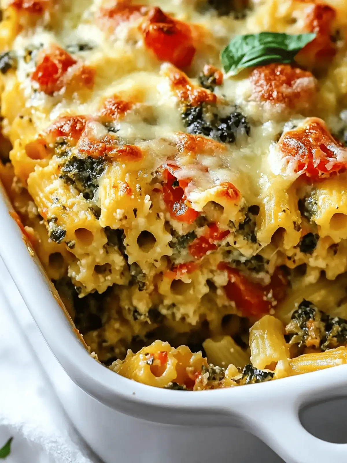 Tasty Mediterranean Vegetable Pasta Bake