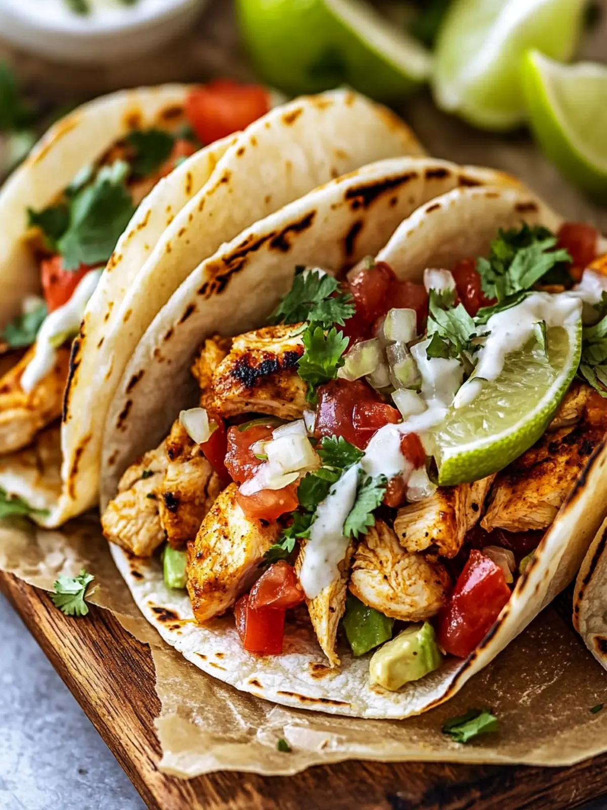 Chicken Street Tacos Recipe