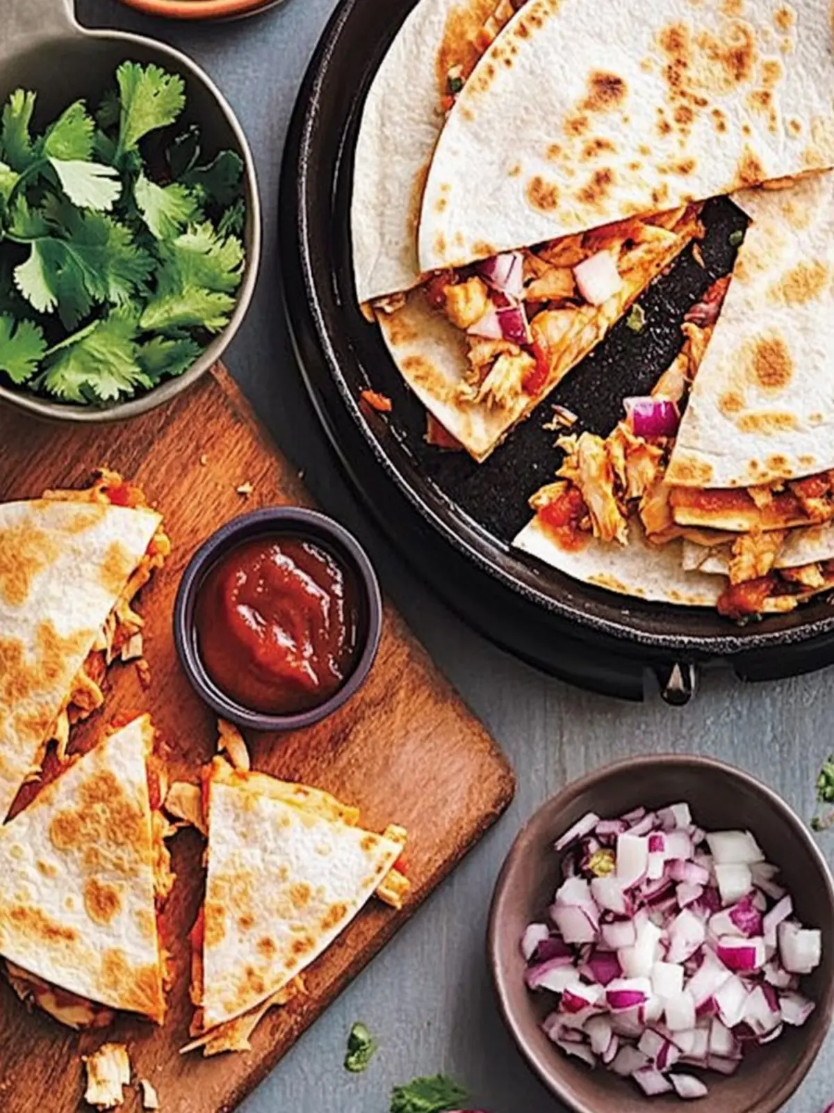 BBQ Chicken Quesadillas
