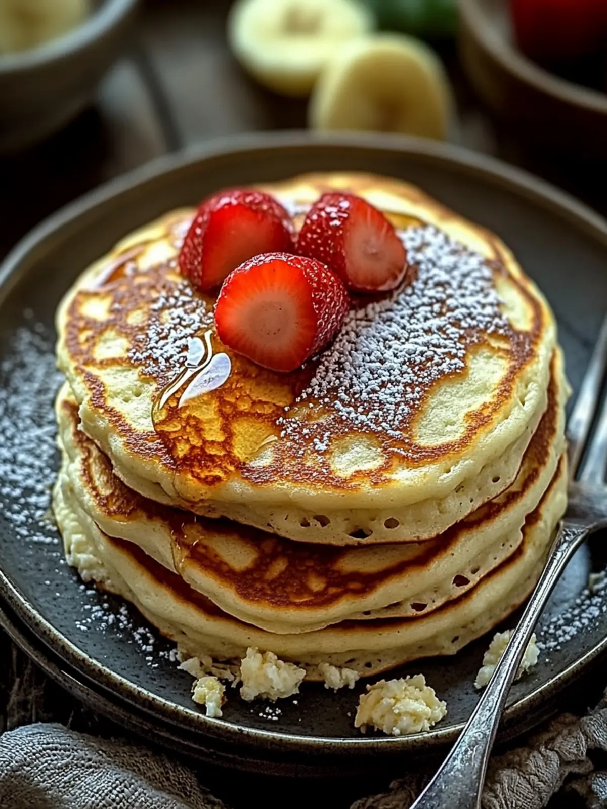 Cottage Cheese Pancakes