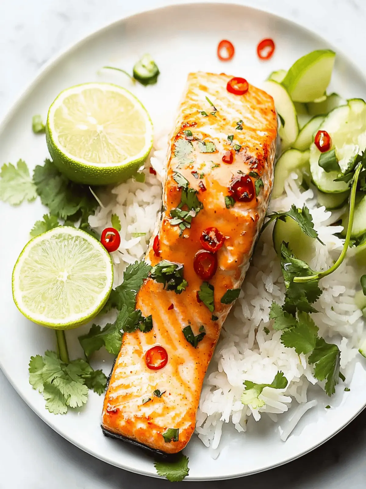 Sweet Chili Glazed Salmon