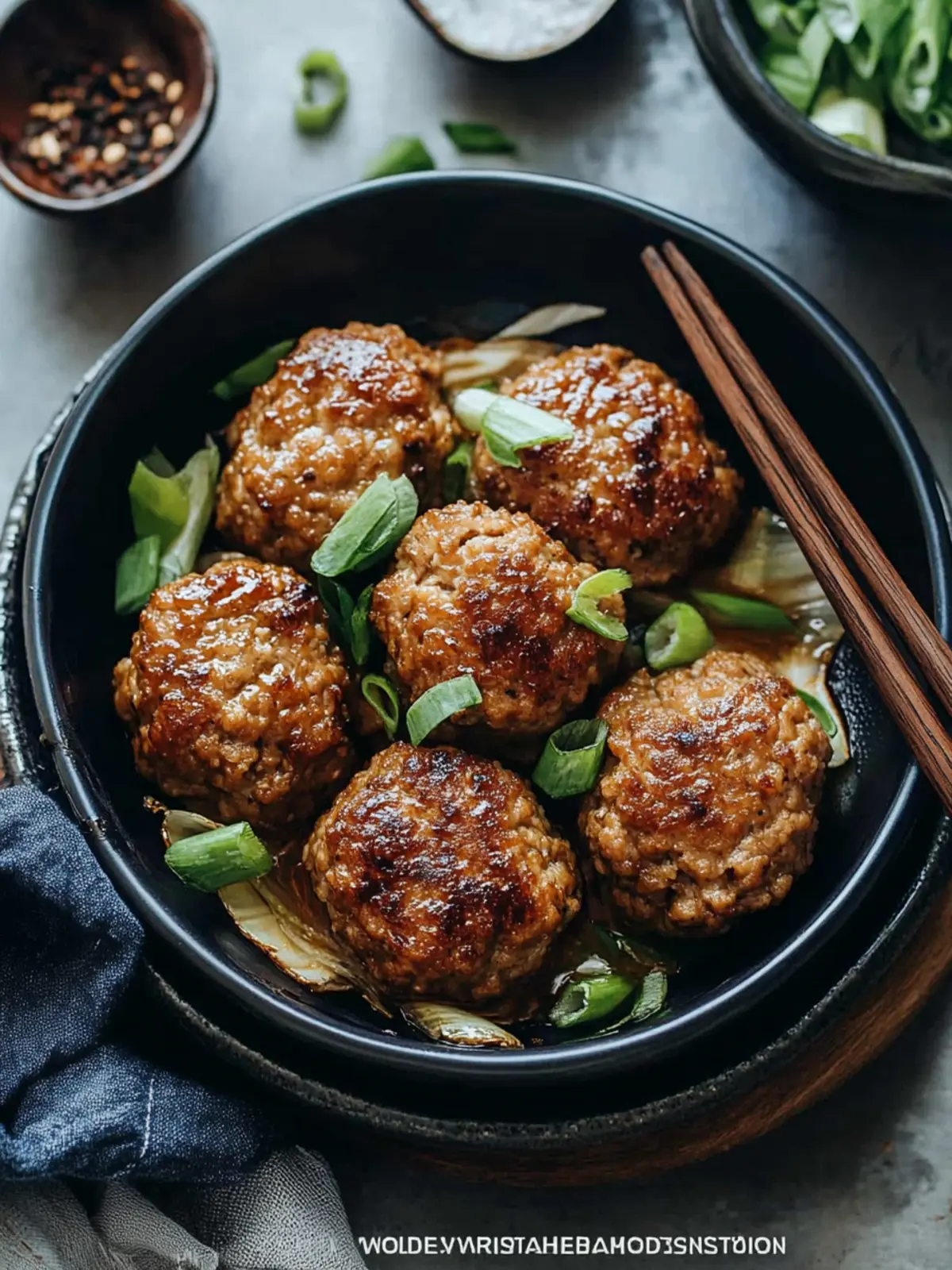 Chinese Lion’s Head Meatballs