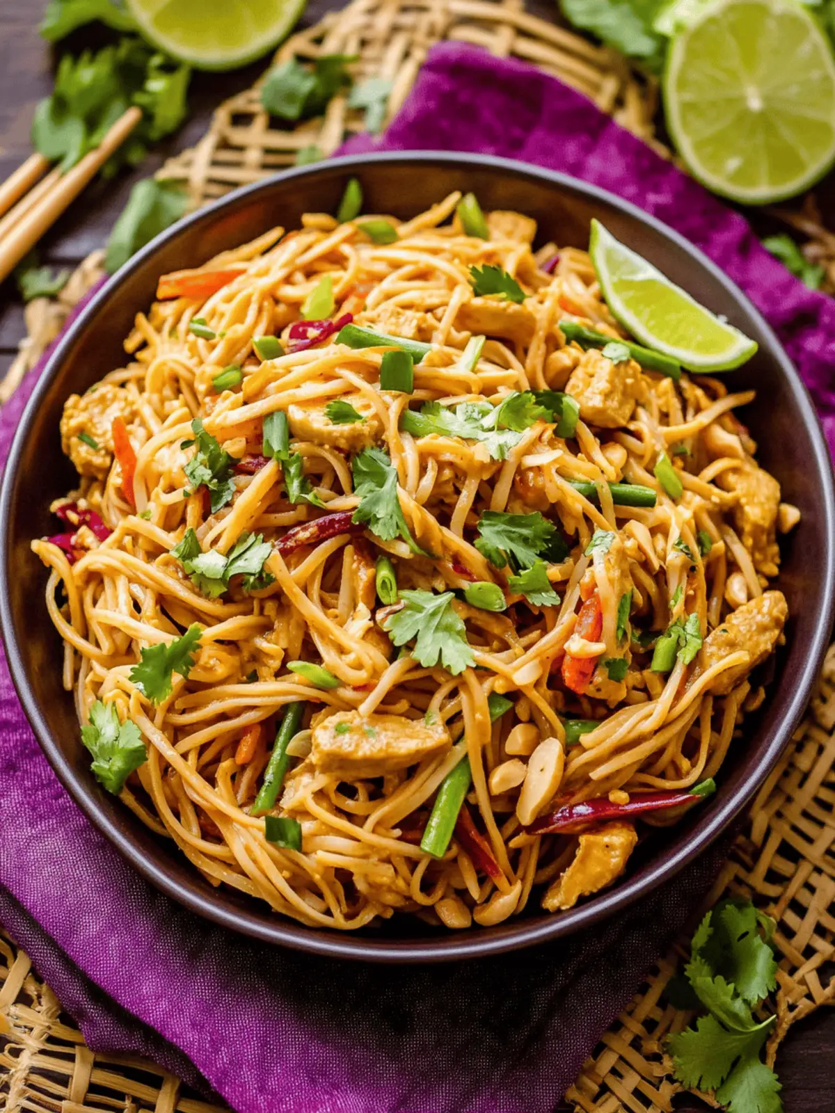 Thai Peanut Noodles
