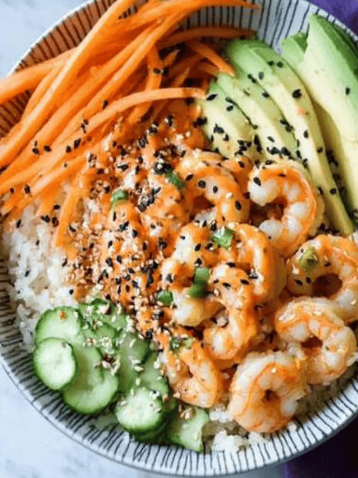 Dynamite Shrimp Sushi Bowl