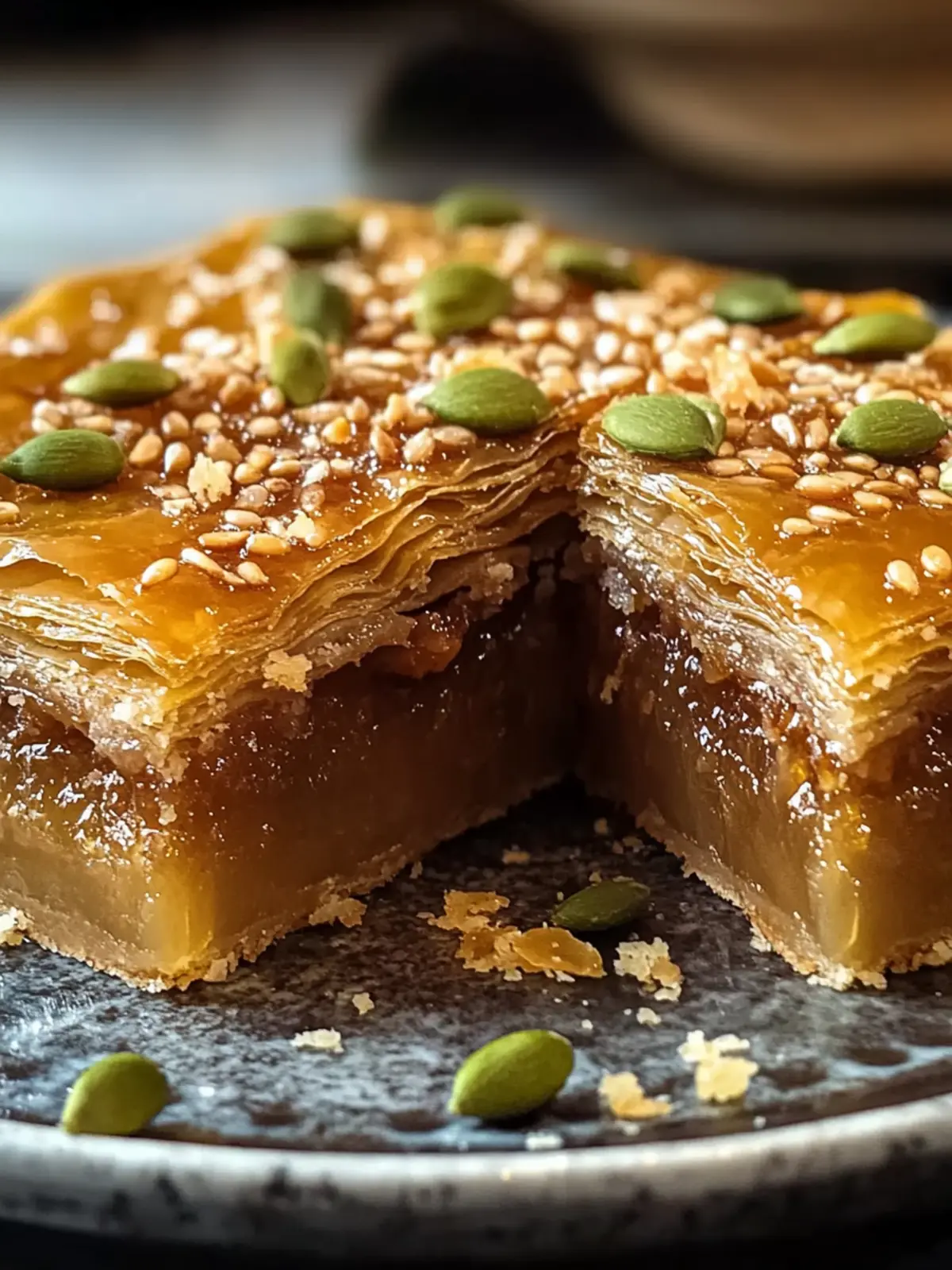 Moist Baklava Cake