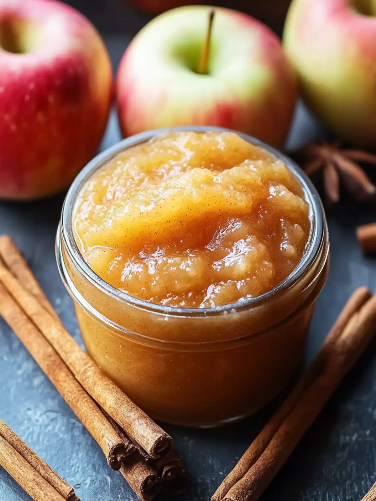 Crockpot Cinnamon Applesauce