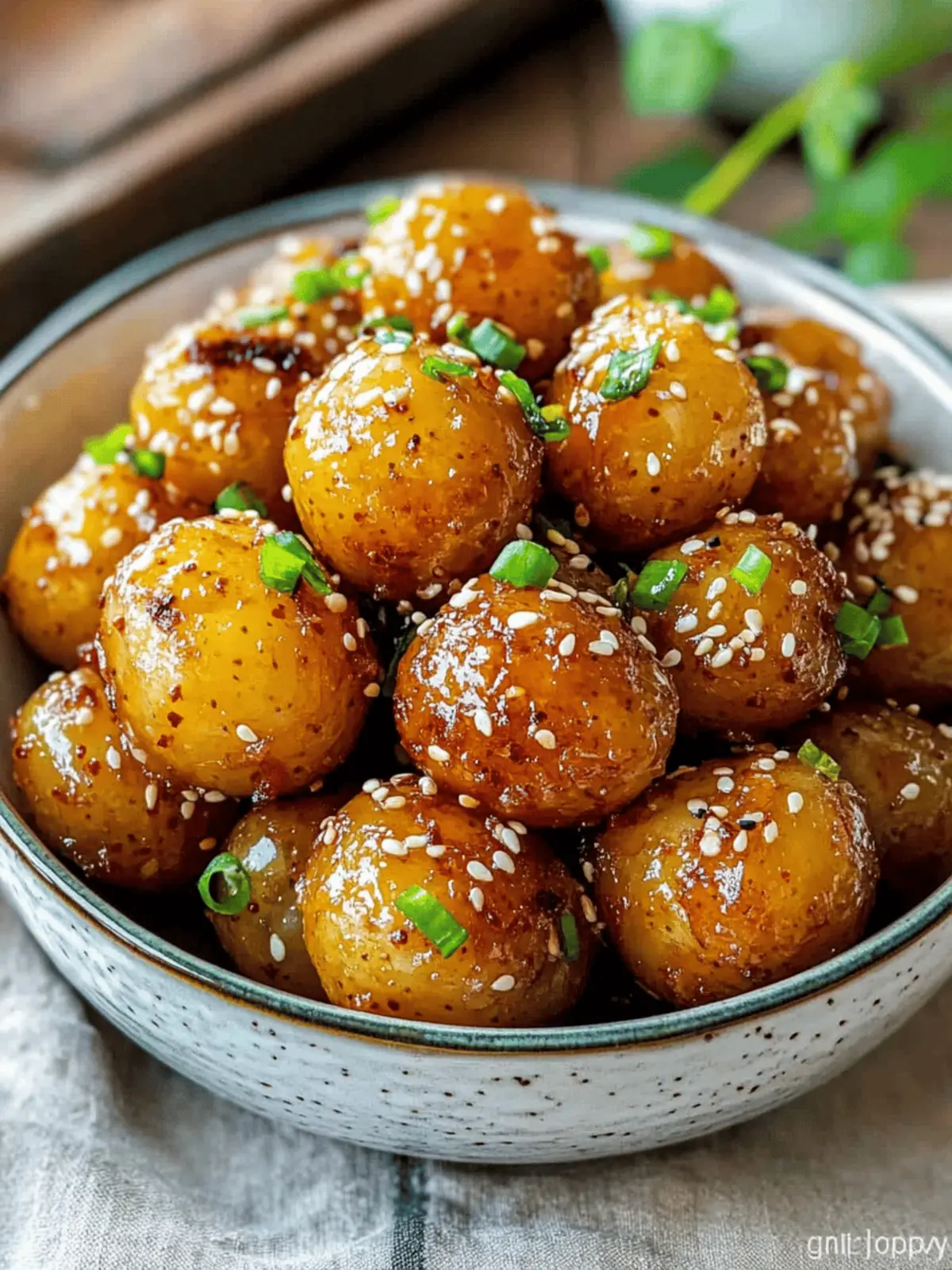 Crispy Korean Potato Dish