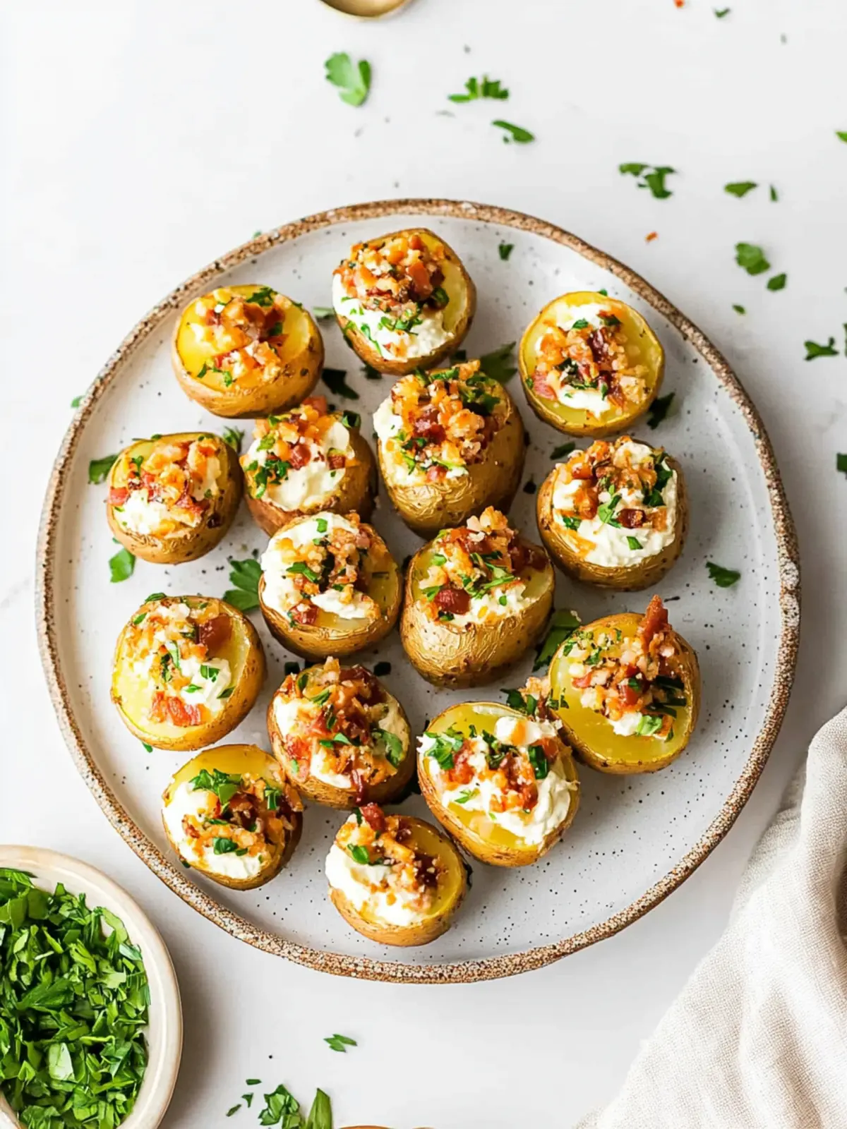 Mini Baked Potatoes
