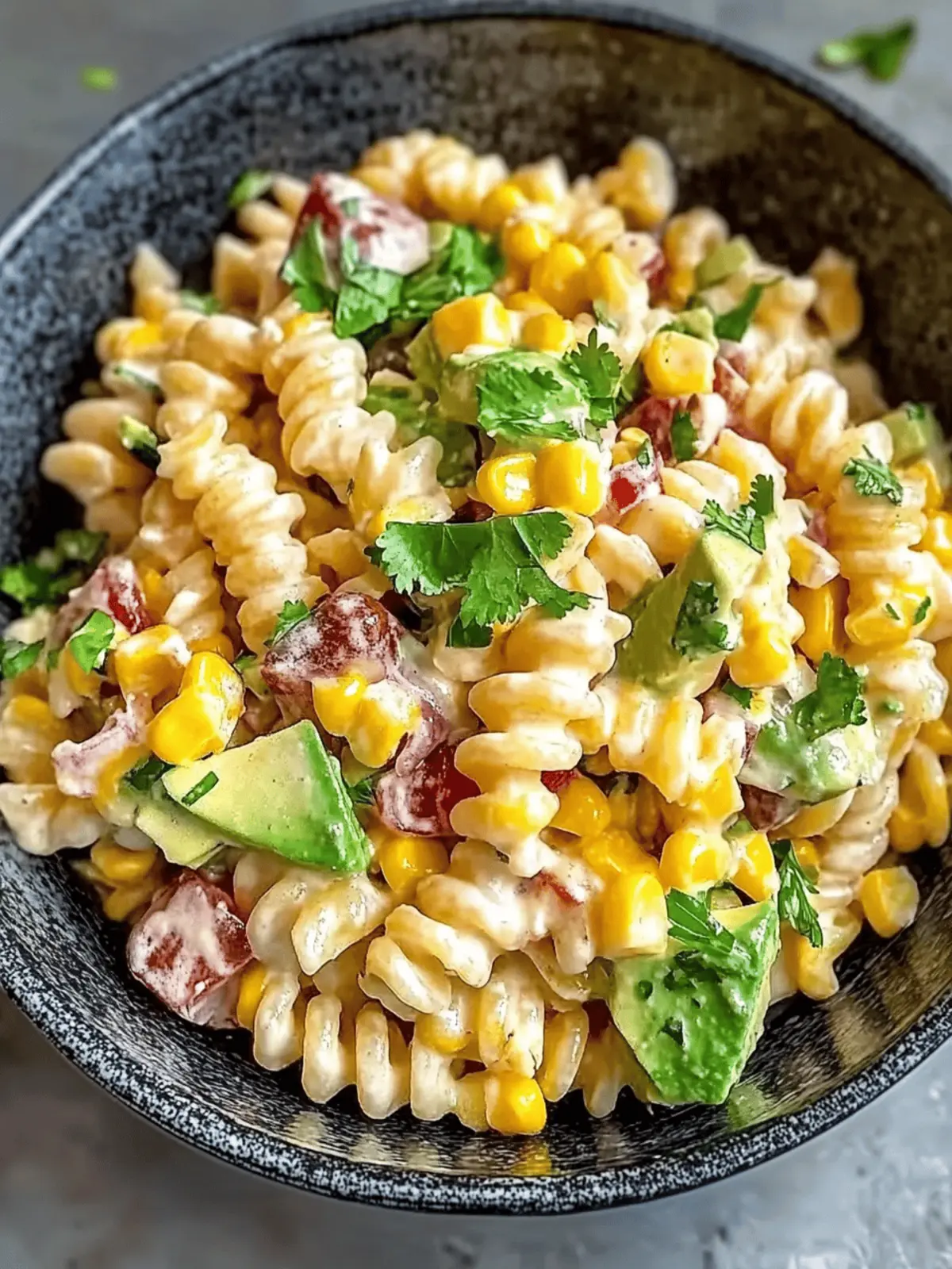Mexican Street Corn Pasta Salad