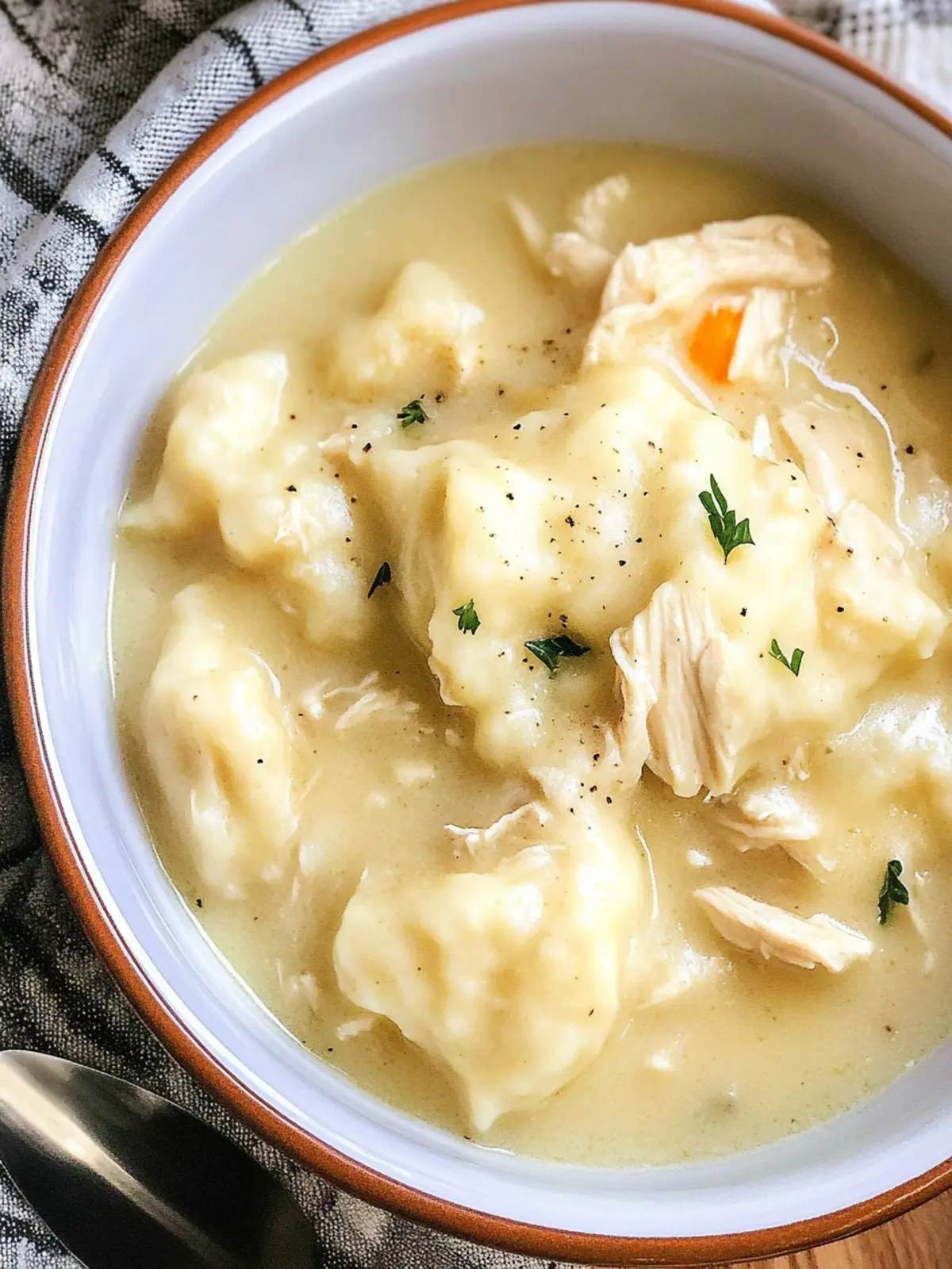 Easy Crock Pot Chicken and Dumplings