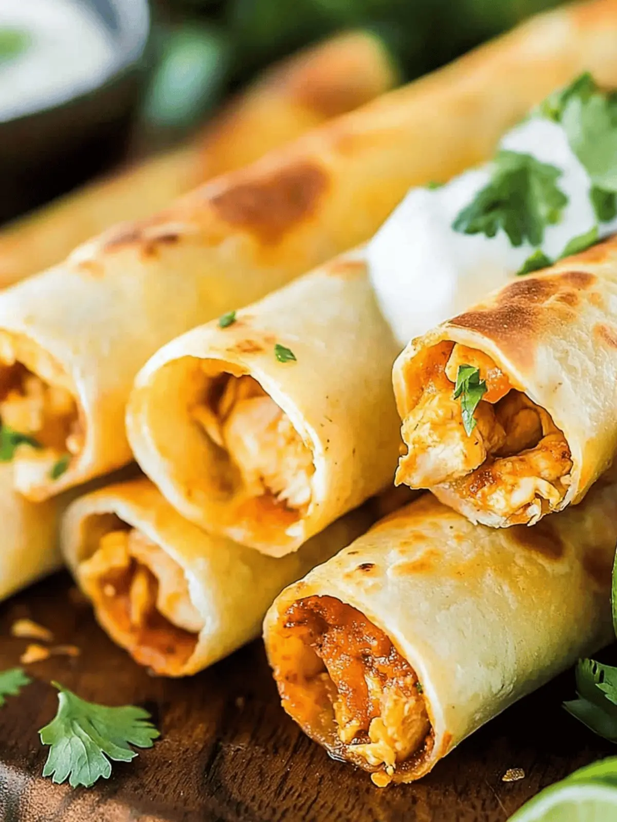 Best Crispy Chicken Taquitos Recipe – Easy & Delicious
