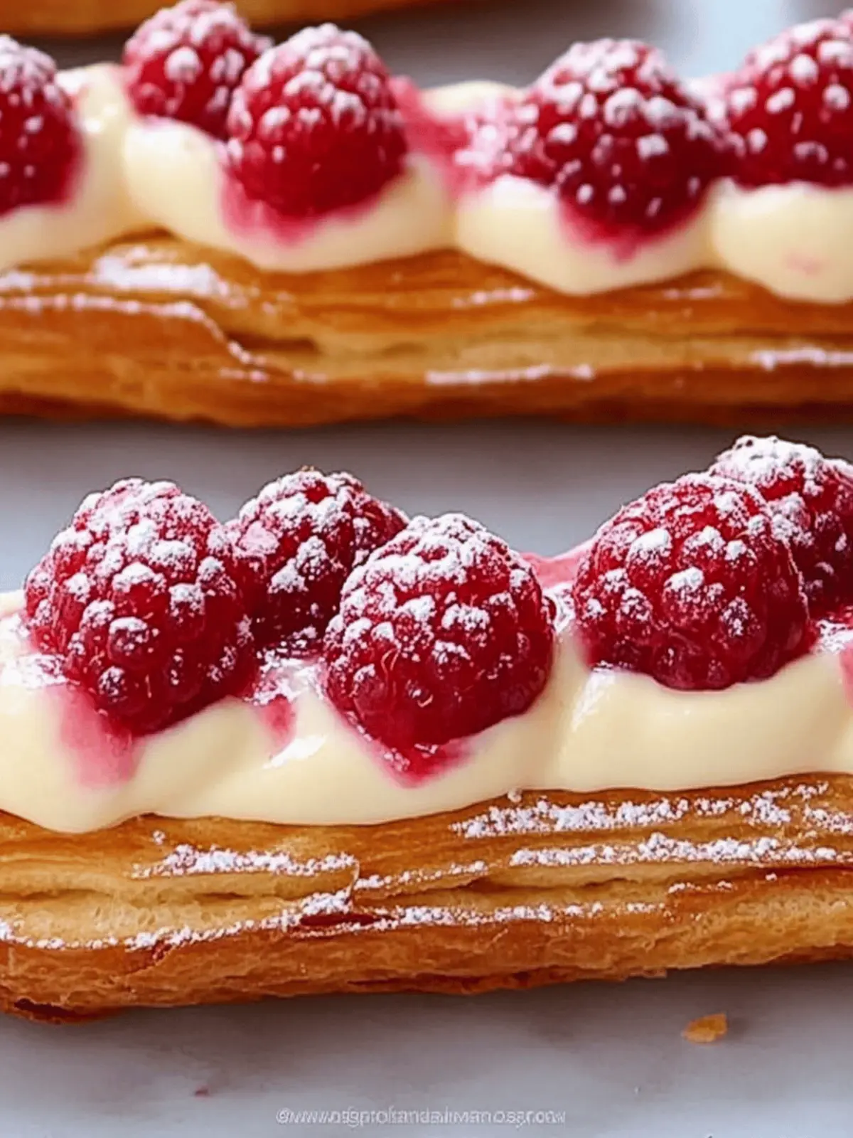 Delightful Raspberry And Cream Éclairs