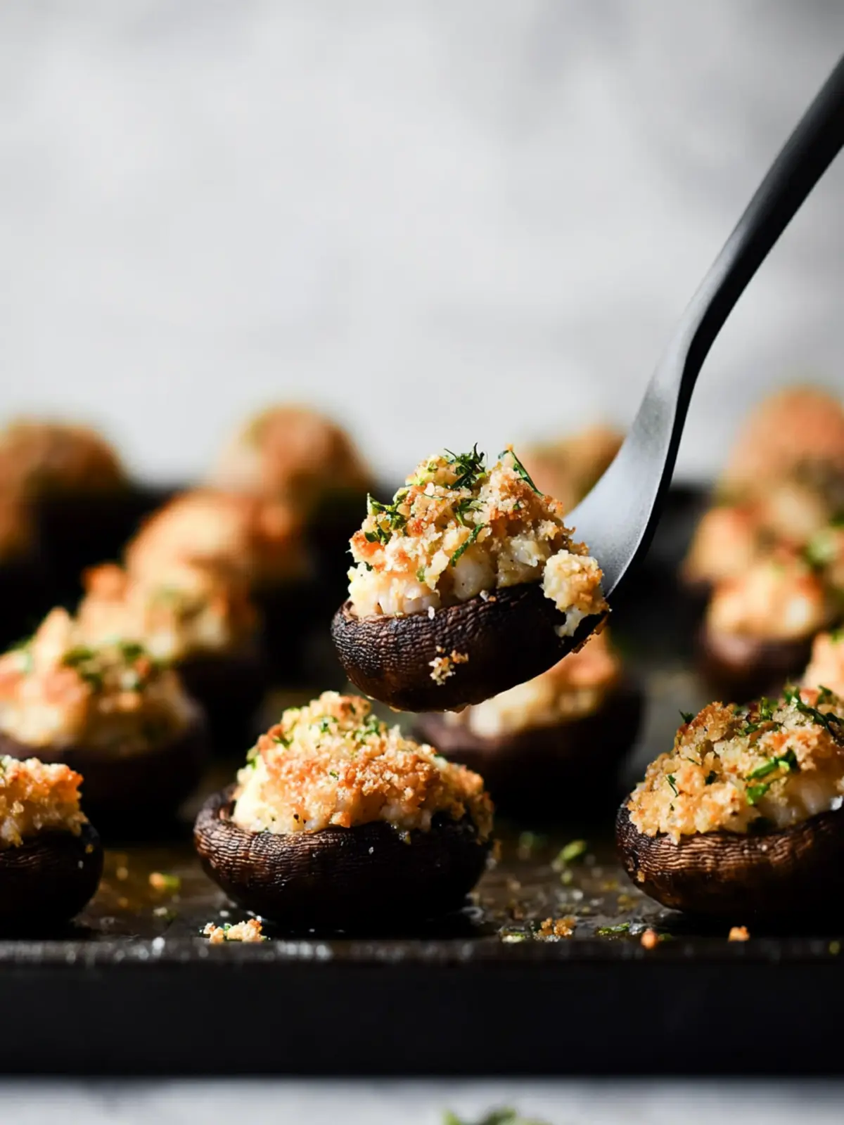 Crab Stuffed Mushrooms