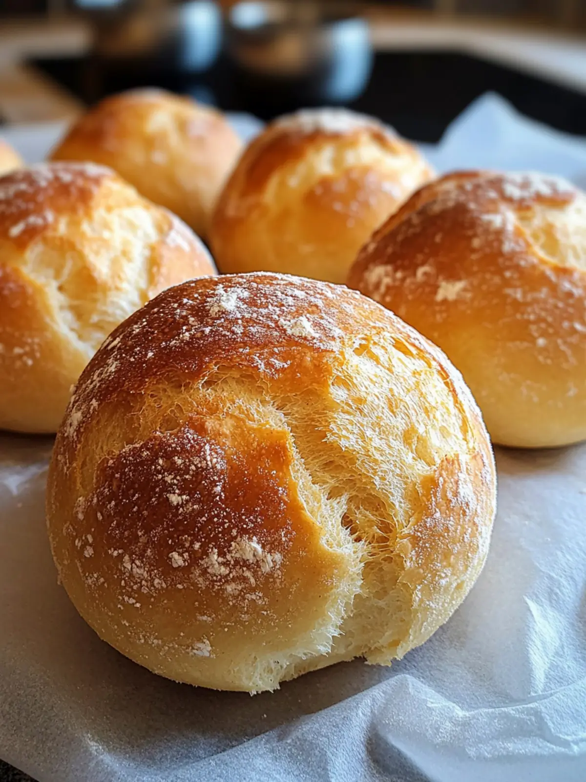 6-Ingredient Gluten-Free Bread Rolls