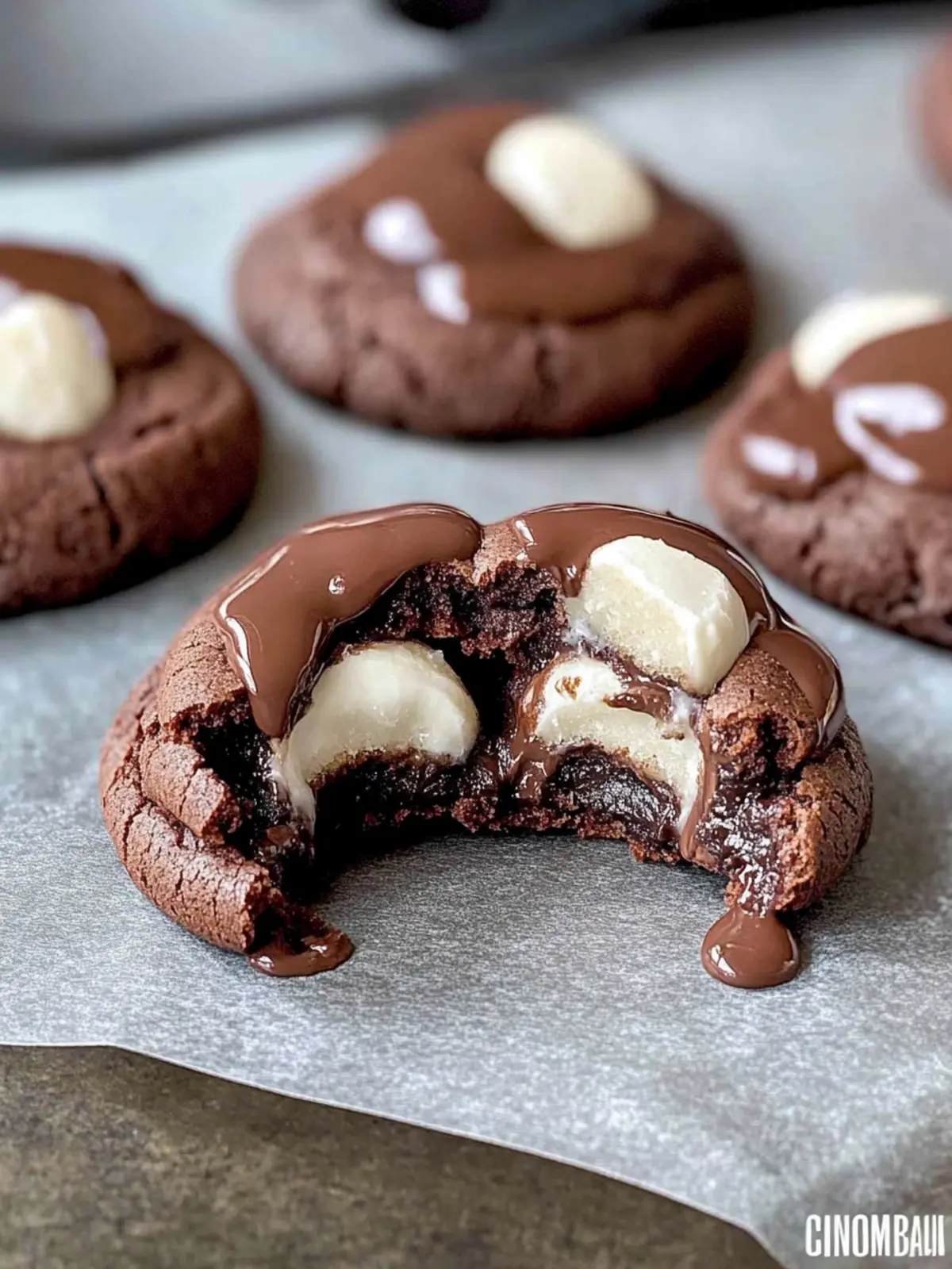 Gluten Free Hot Cocoa Cookies