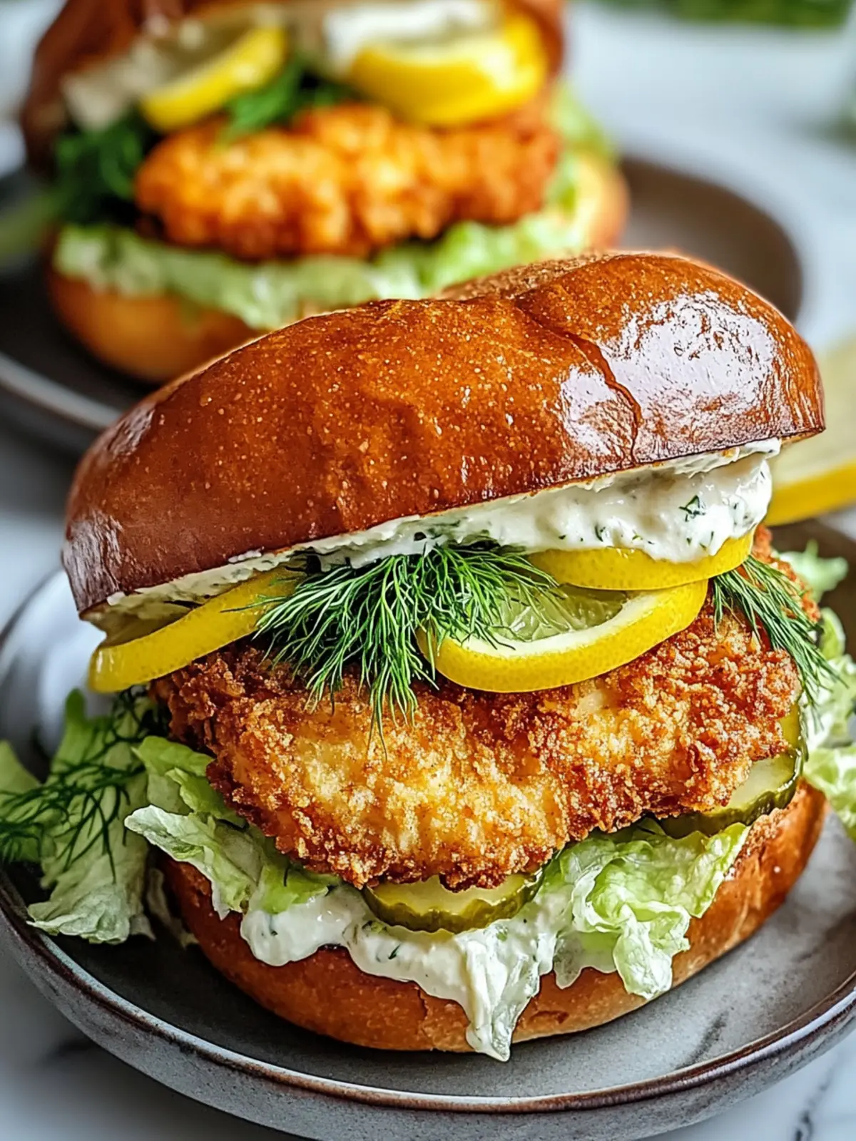 Crispy Dill Chicken Sandwich