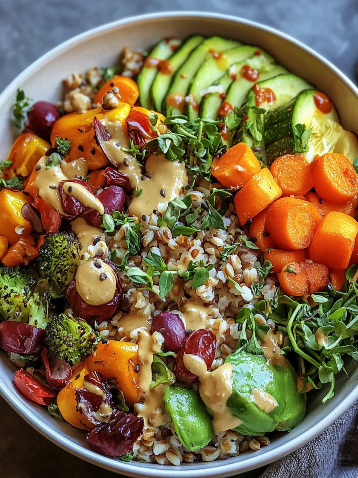 Harvest Grain Bowl with Veggies