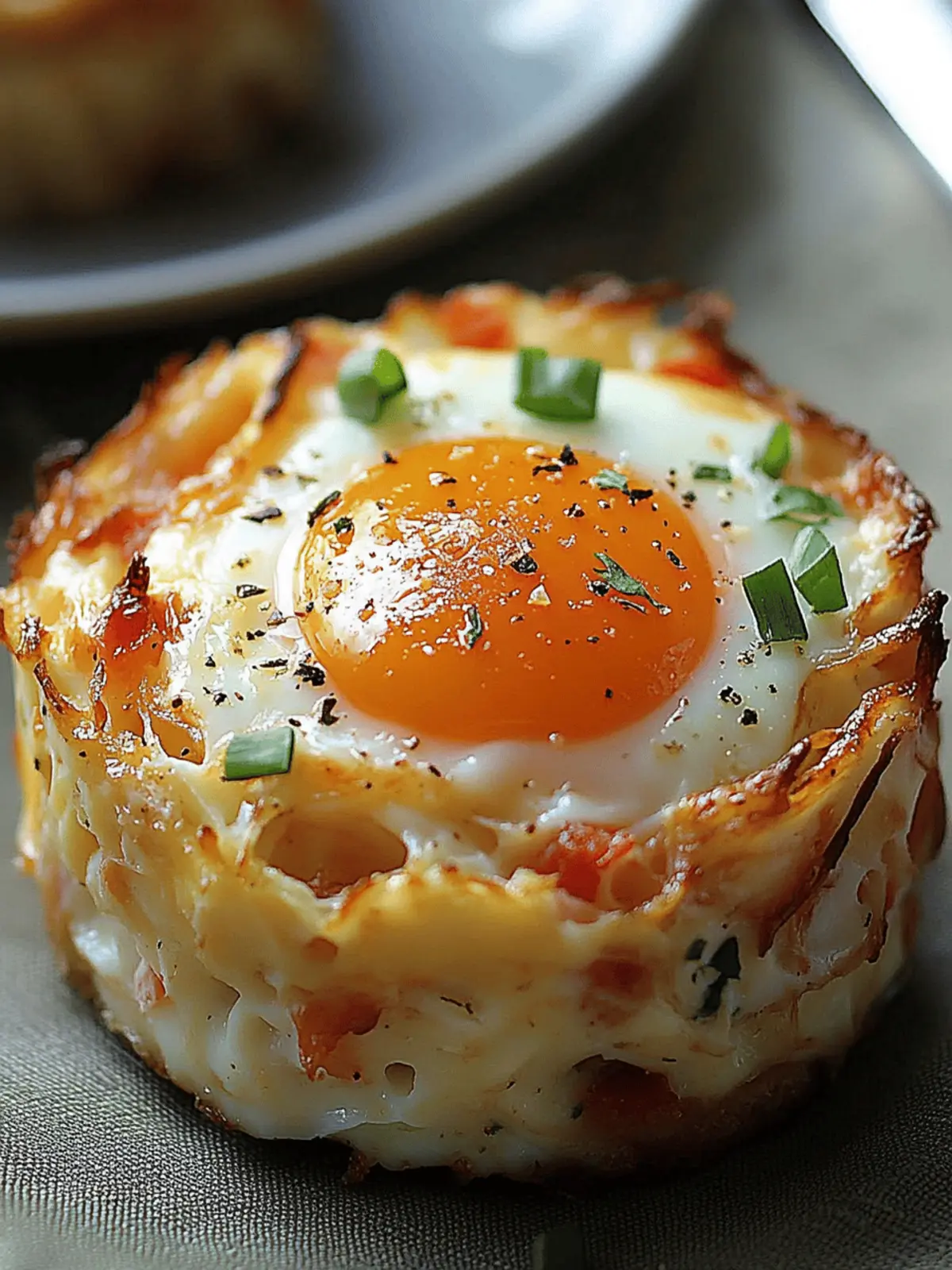 Baked Eggs Napoleon