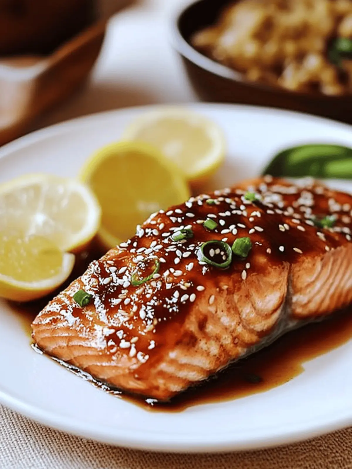 Asian Sesame Salmon
