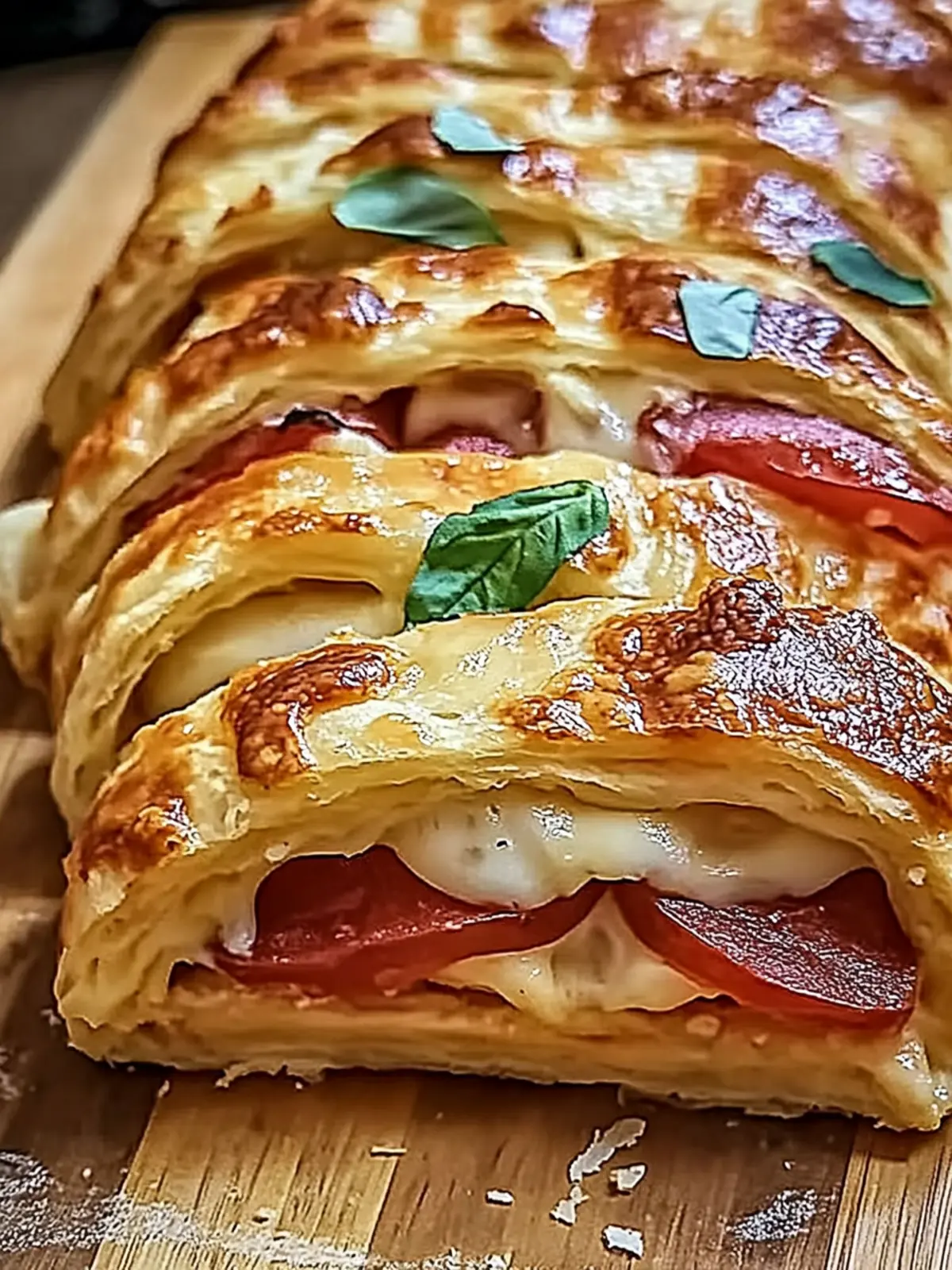 Italian Crescent Roll Sandwich Bake