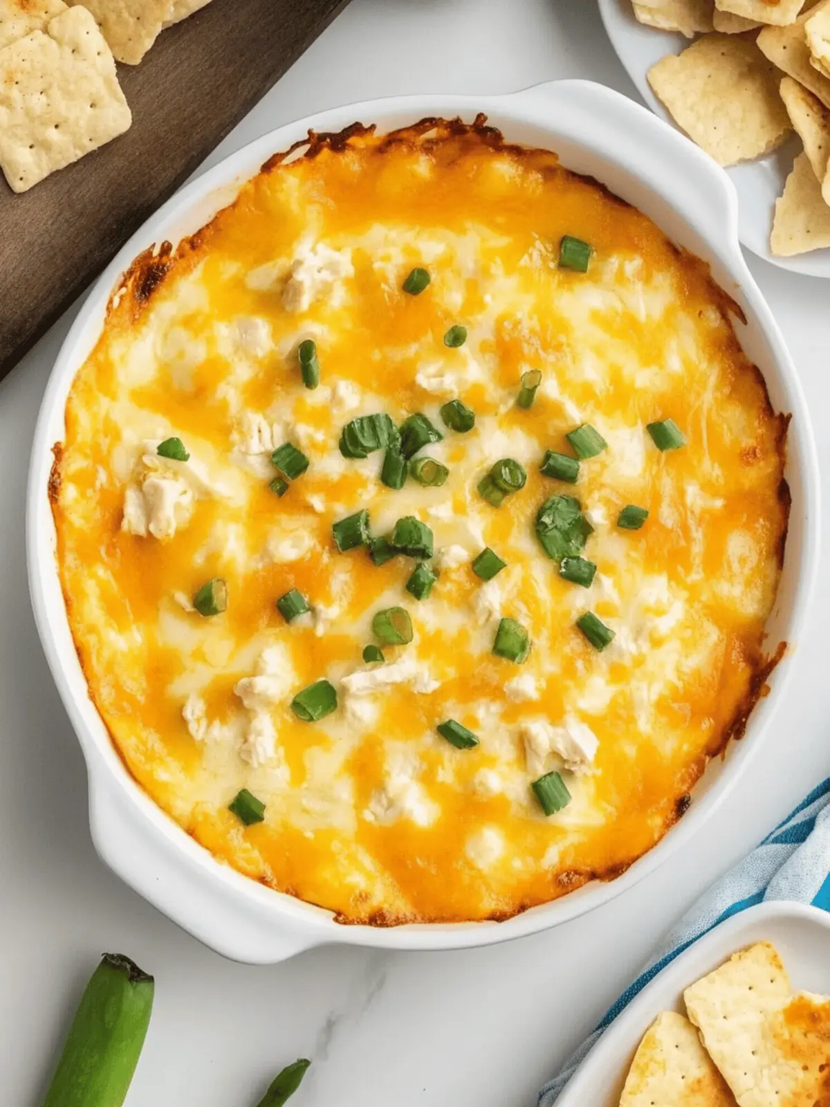 Keto Buffalo Chicken Dip